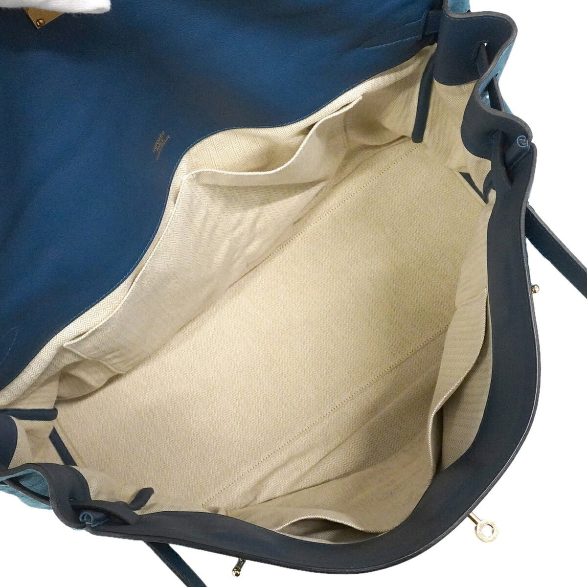 Hermes Blue Handbag (Pre-Owned)
