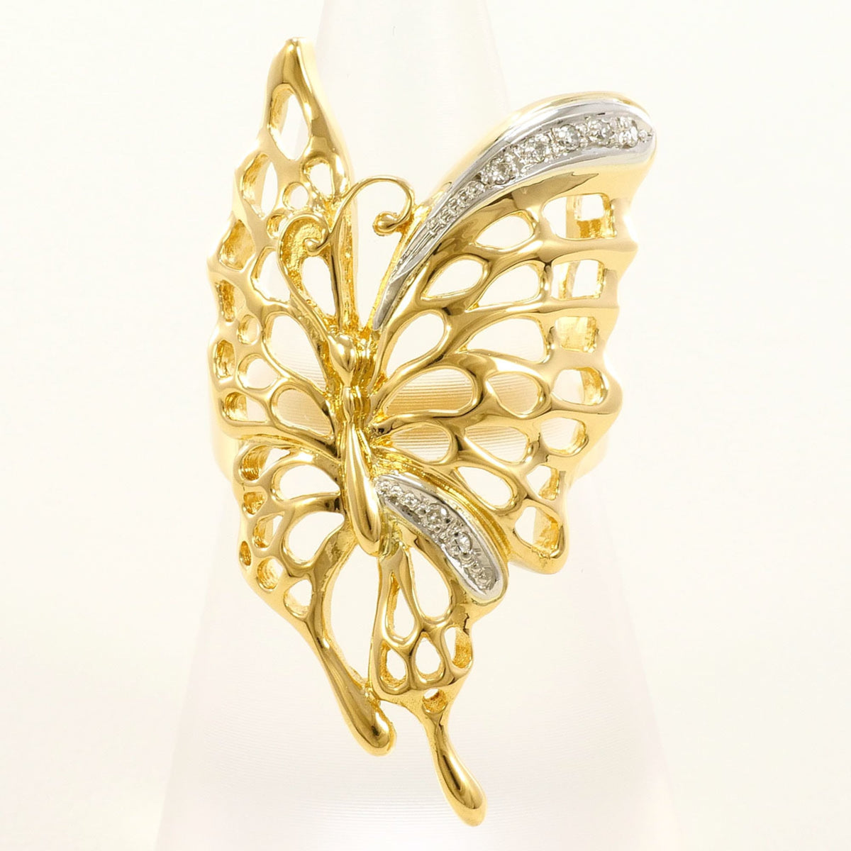 Unbranded Platinum Yellow Gold Yellow Gold (18K) Platinum 900 Band Ring (Pre-Owned)