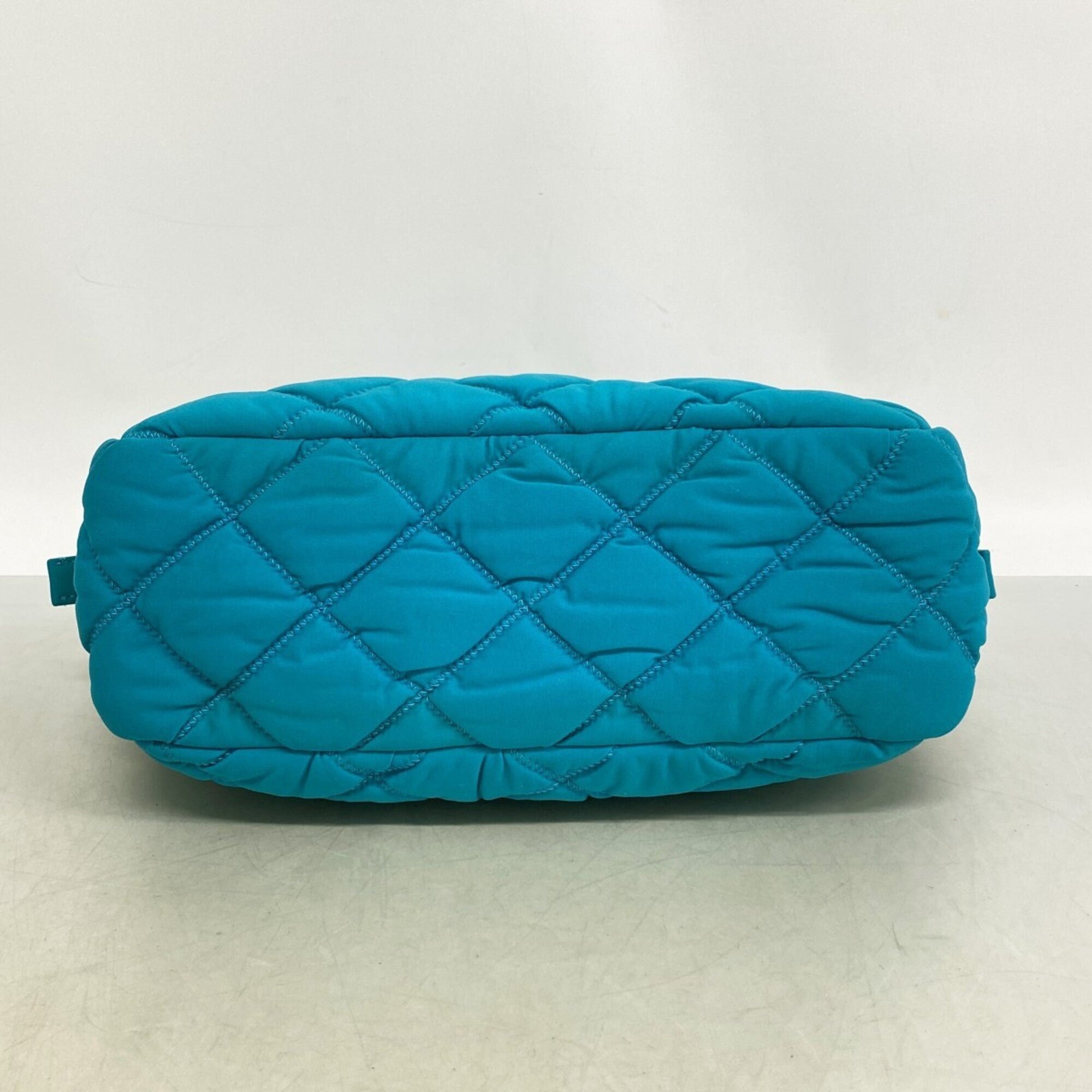 Chanel Light Blue Nylon Shoulder Bag (Pre-Owned)