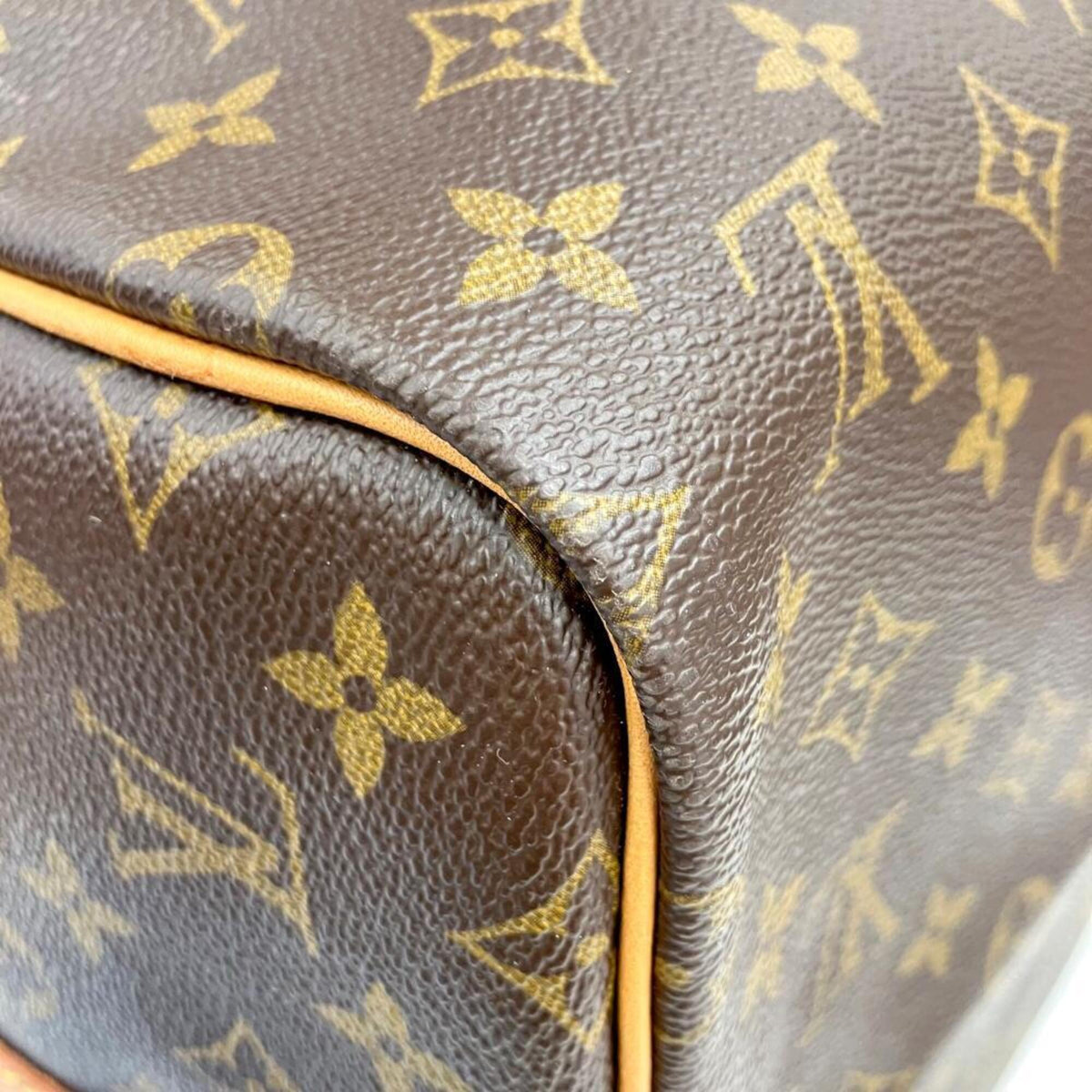 Louis Vuitton Monogram Brown Monogram Boston Bag Shoulder Bag (Pre-Owned)