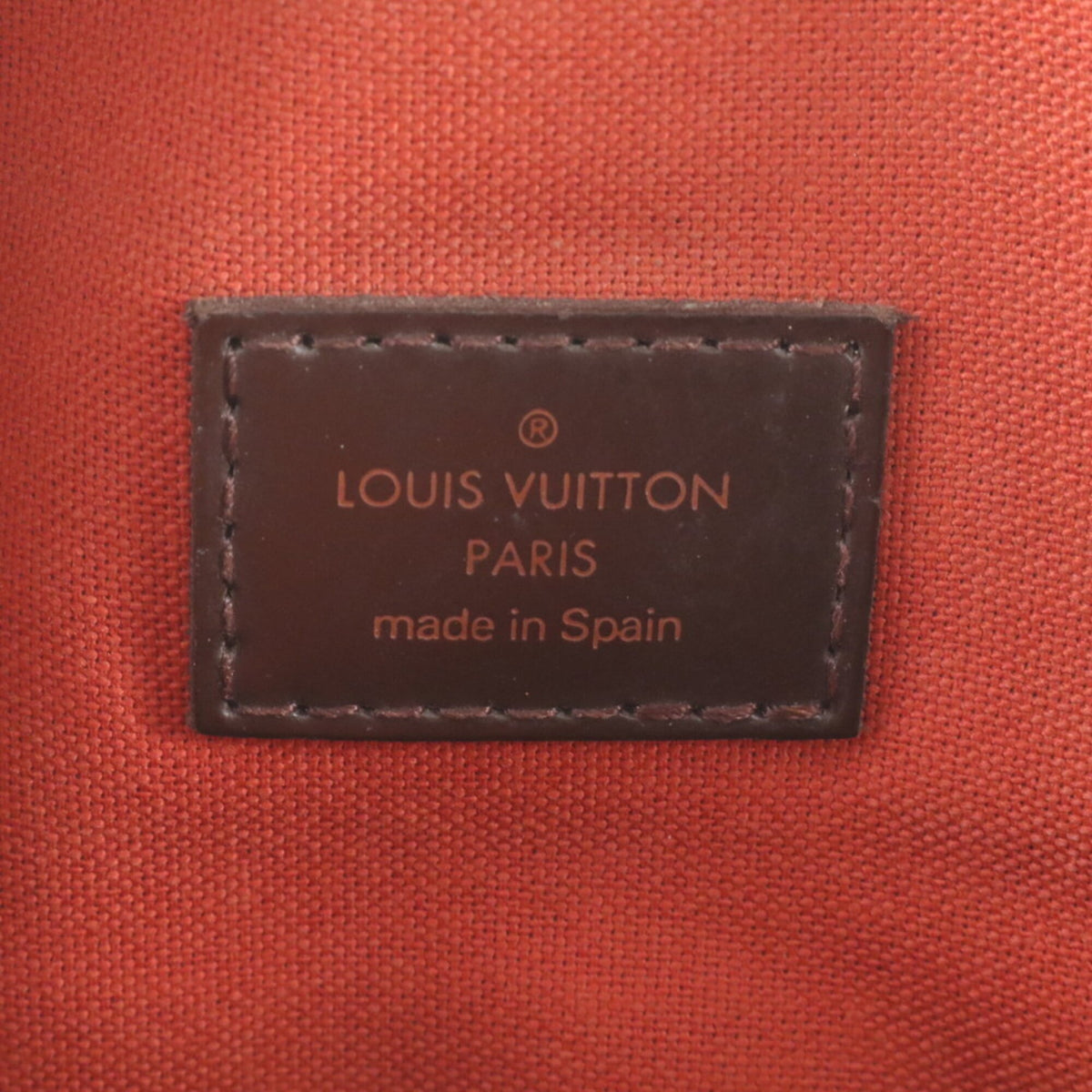 Louis Vuitton Ebene Leather Coated Canvas Messenger Bag Shoulder Bag (Pre-Owned)