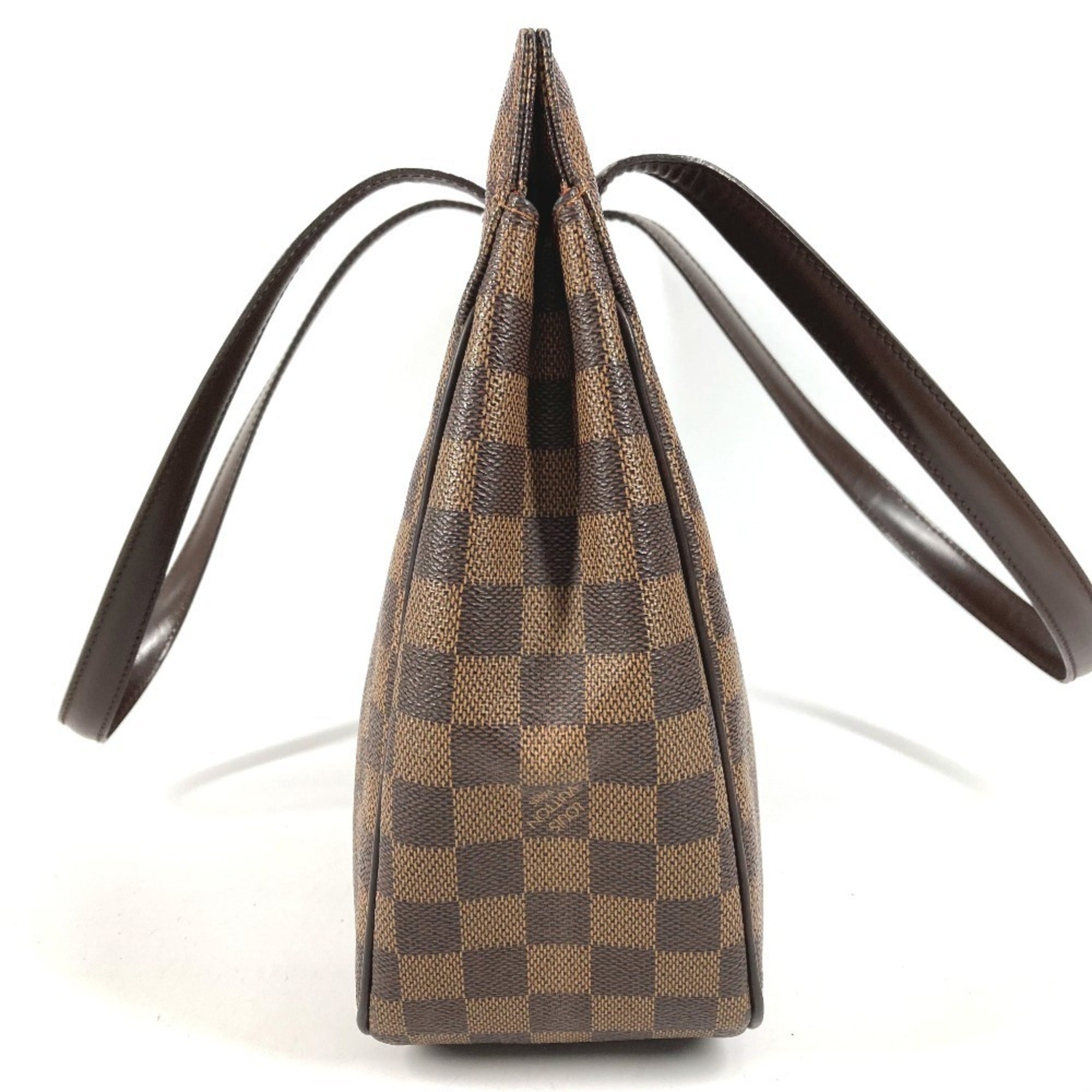 Louis Vuitton Brown Damier Canvas Damier Canvas Shoulder Bag Tote Bag (Pre-Owned)