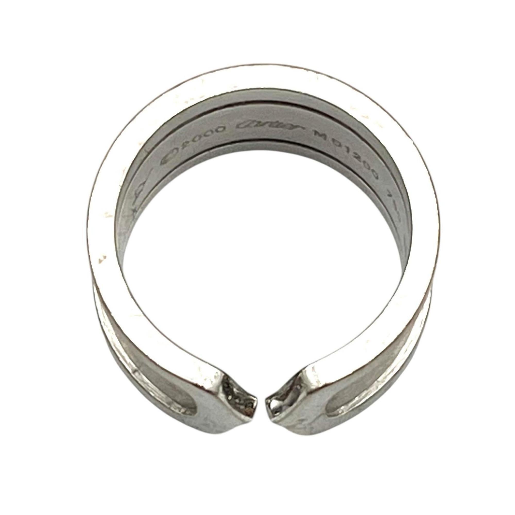 Cartier Silver White Gold (18K) Band Ring (Pre-Owned)