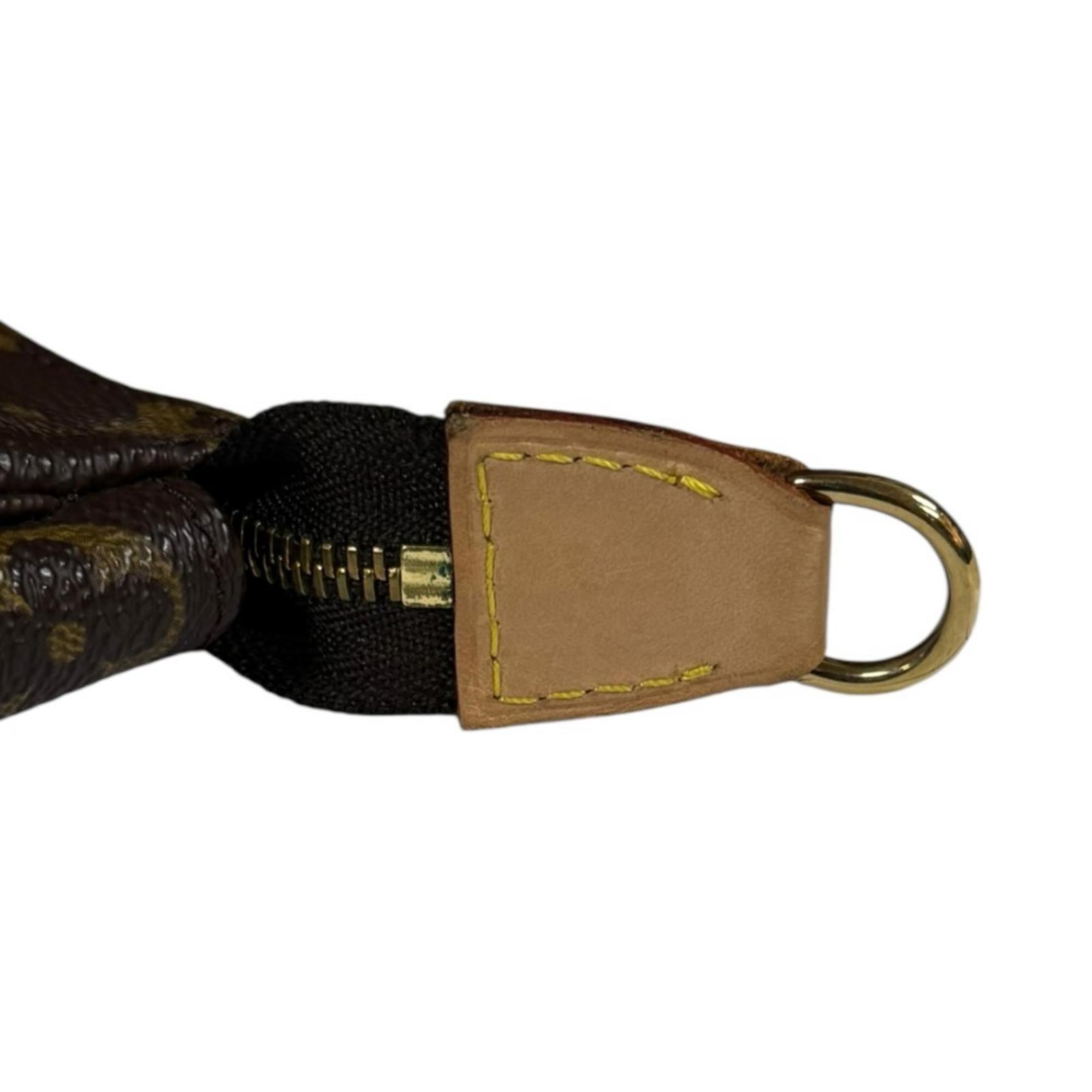 Louis Vuitton Brown Monogram Canvas Handbag (Pre-Owned)