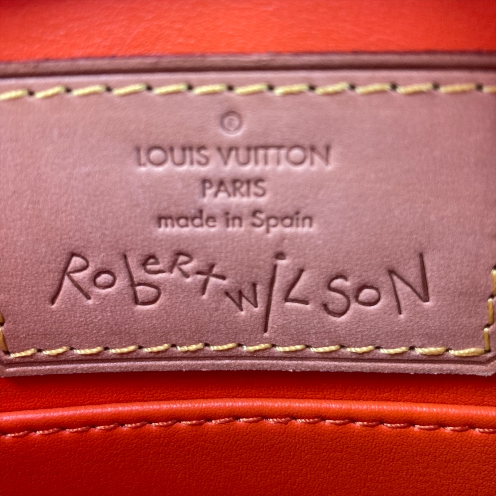Louis Vuitton Monogram Vernis Orange Monogram Vernis Tote Bag (Pre-Owned)