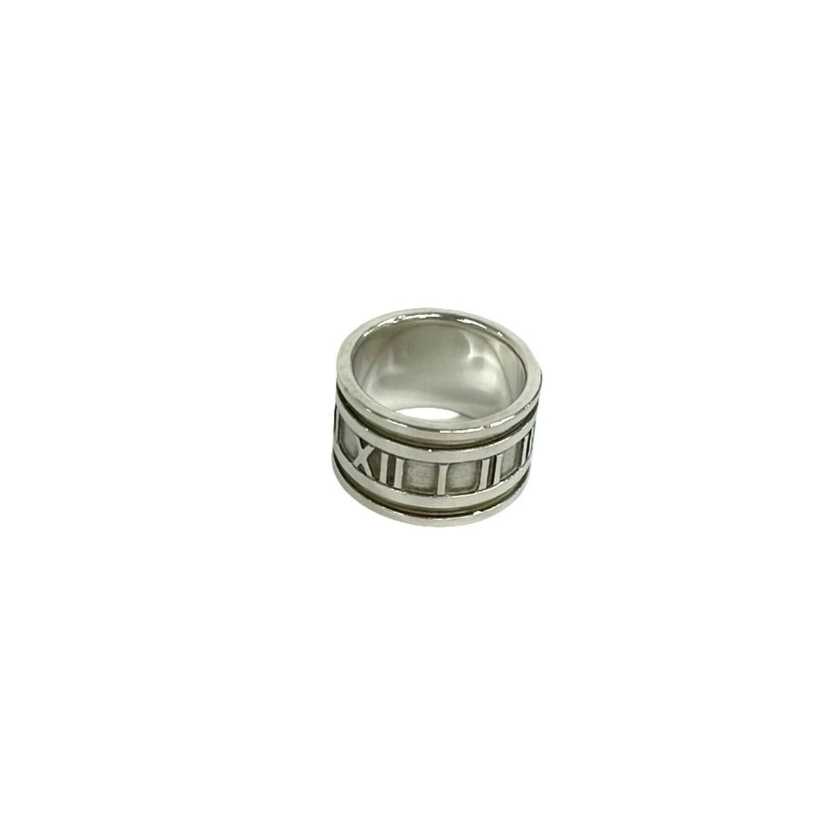 Tiffany Silver Silver 925 Band Ring (Pre-Owned)
