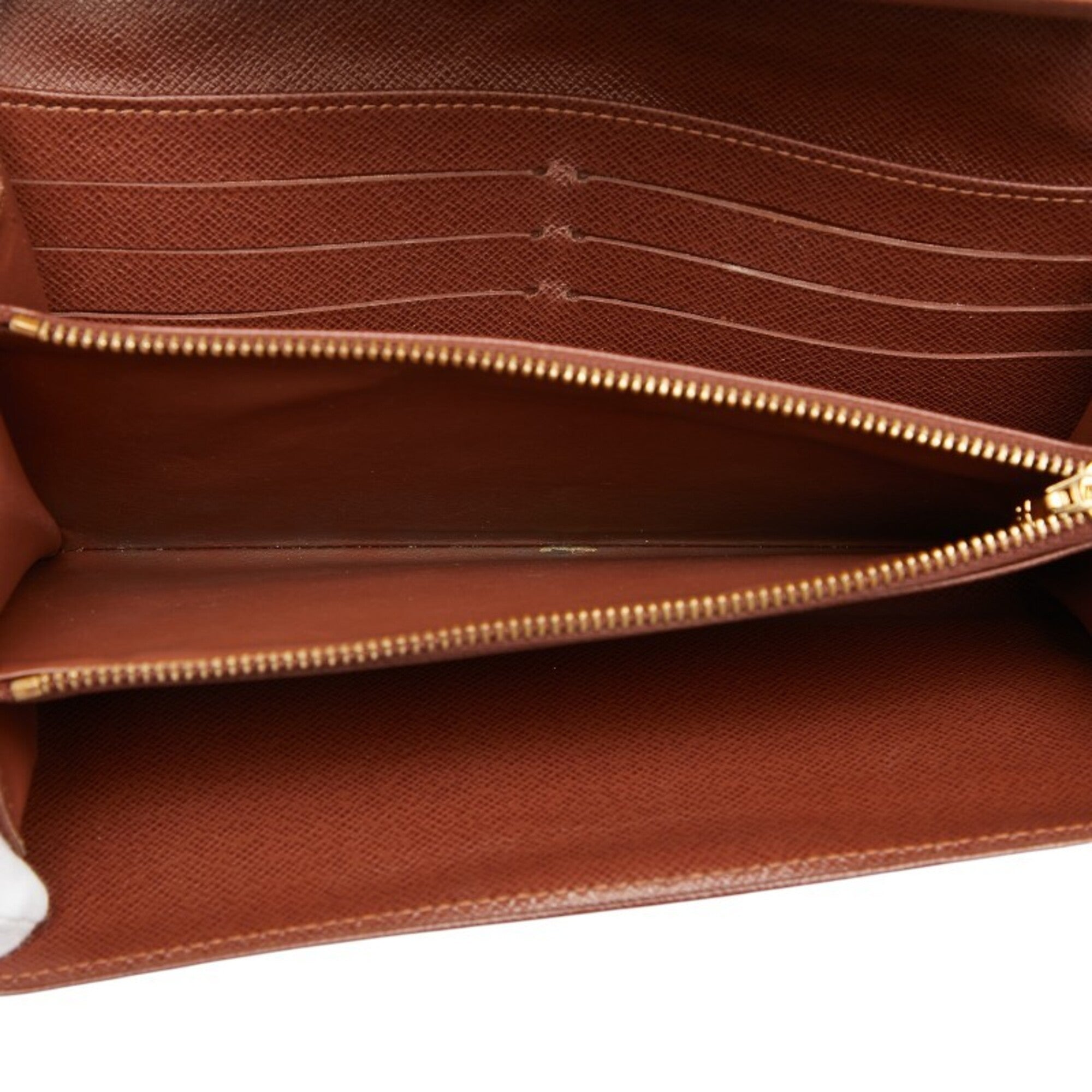 Louis Vuitton Monogram Etoile Brown Pvc Leather Long Wallet (Bi-Fold) (Pre-Owned)