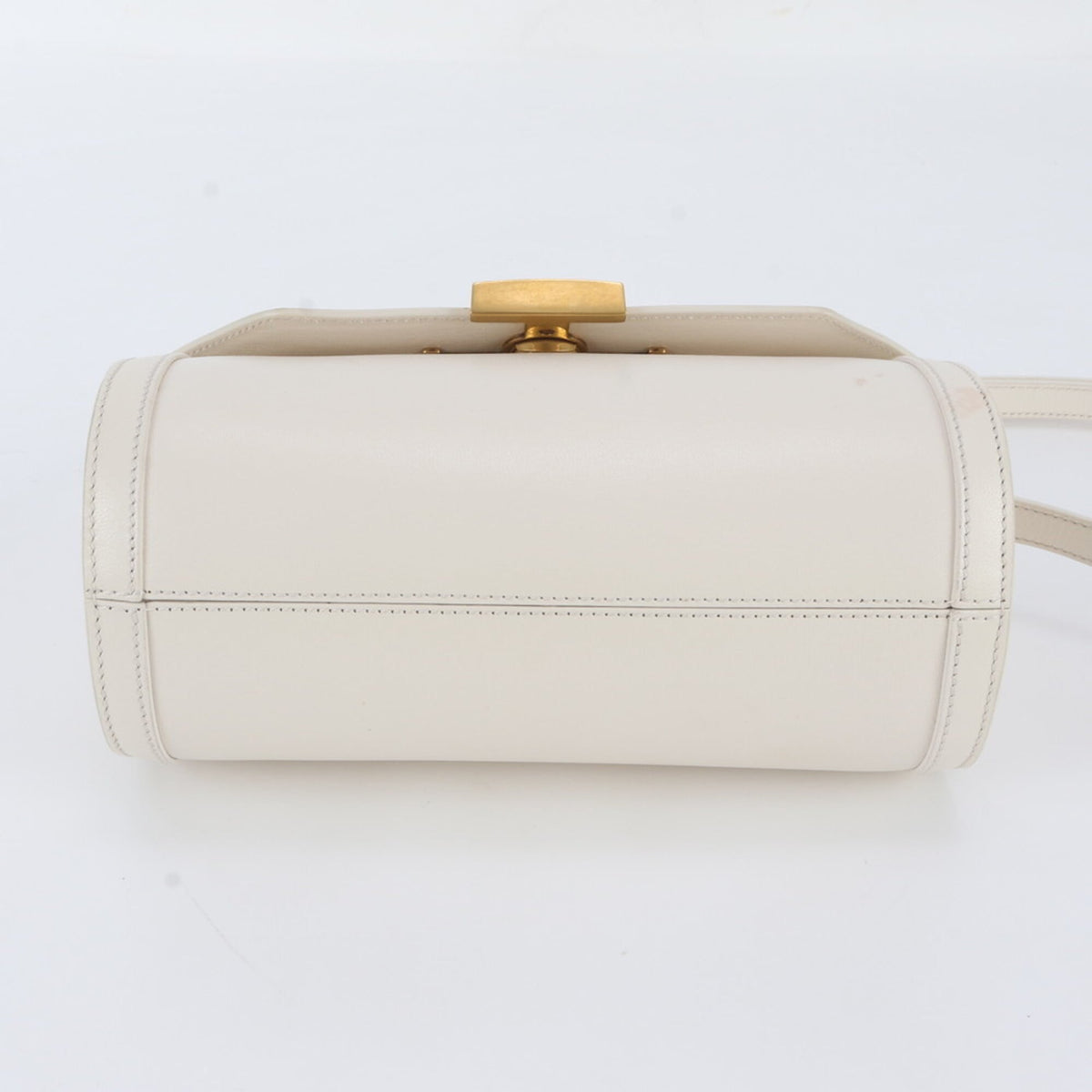 Tod's White Leather Crossbody Bag Handbag Shoulder Bag Tote Bag (Pre-Owned)