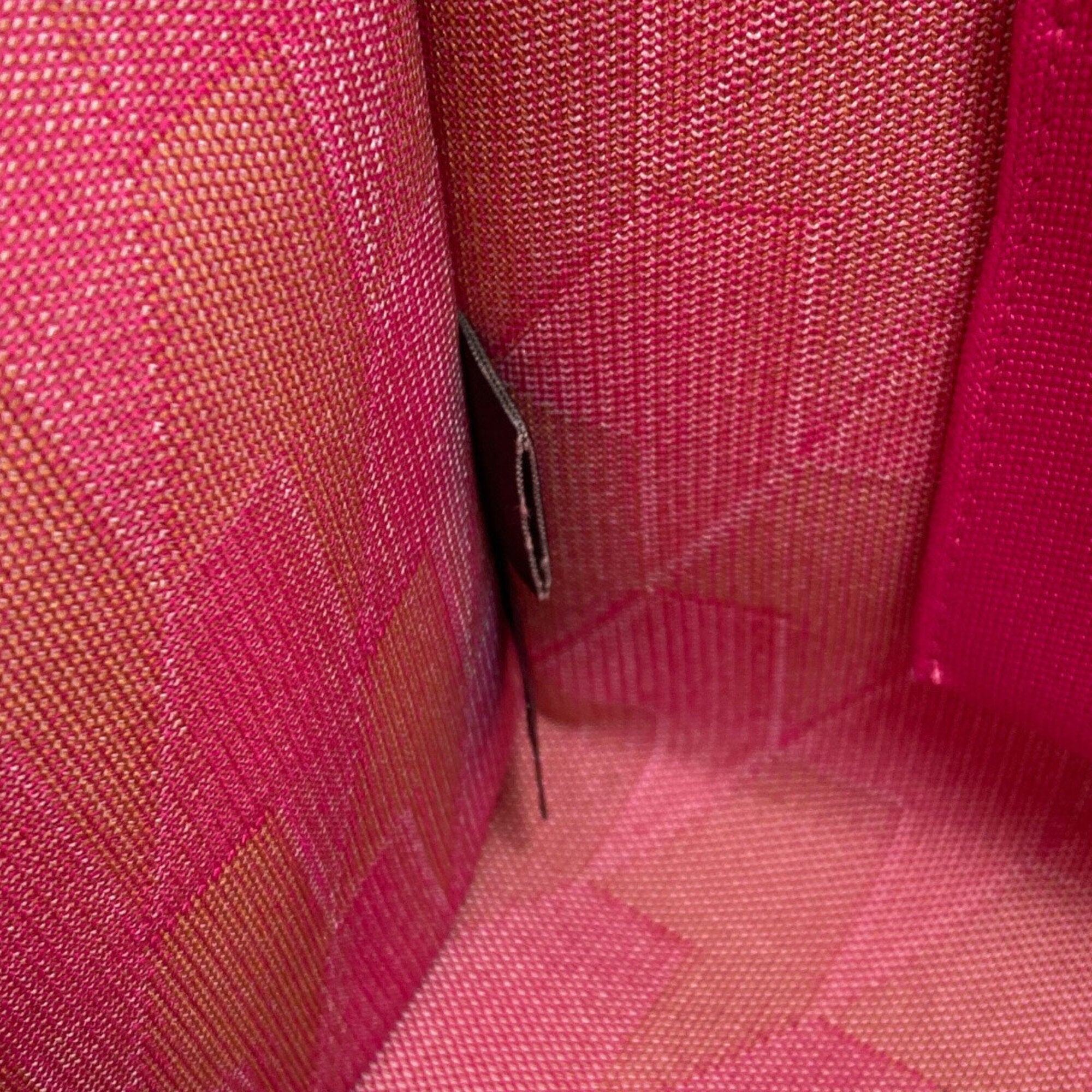 Marni Pink Canvas Handbag (Pre-Owned)