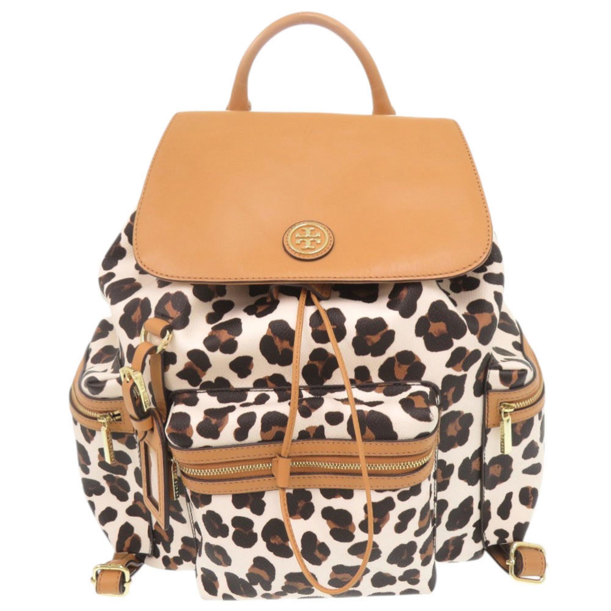 Tory Burch Multi-Color Pvc Backpack (Pre-Owned)