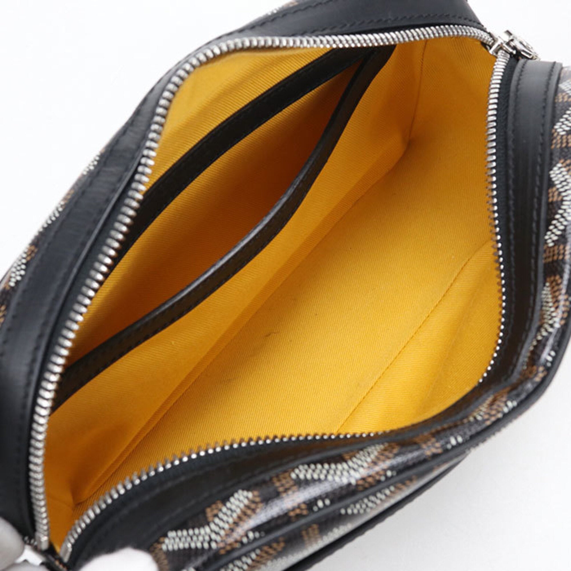 Goyard Black Canvas Shoulder Bag (Pre-Owned)