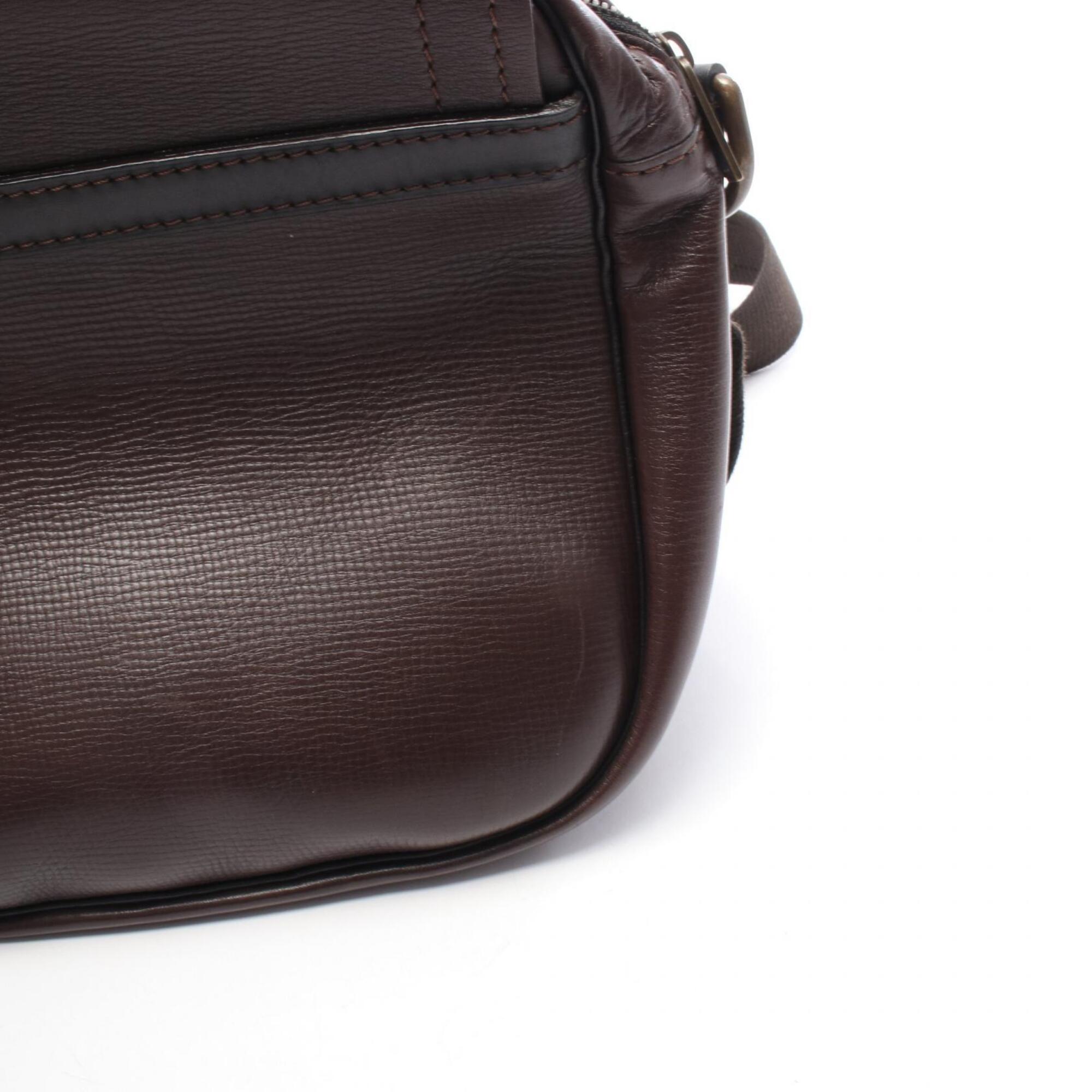Louis Vuitton Brown Coffee Utah Leather Leather Handbag Shoulder Bag (Pre-Owned)