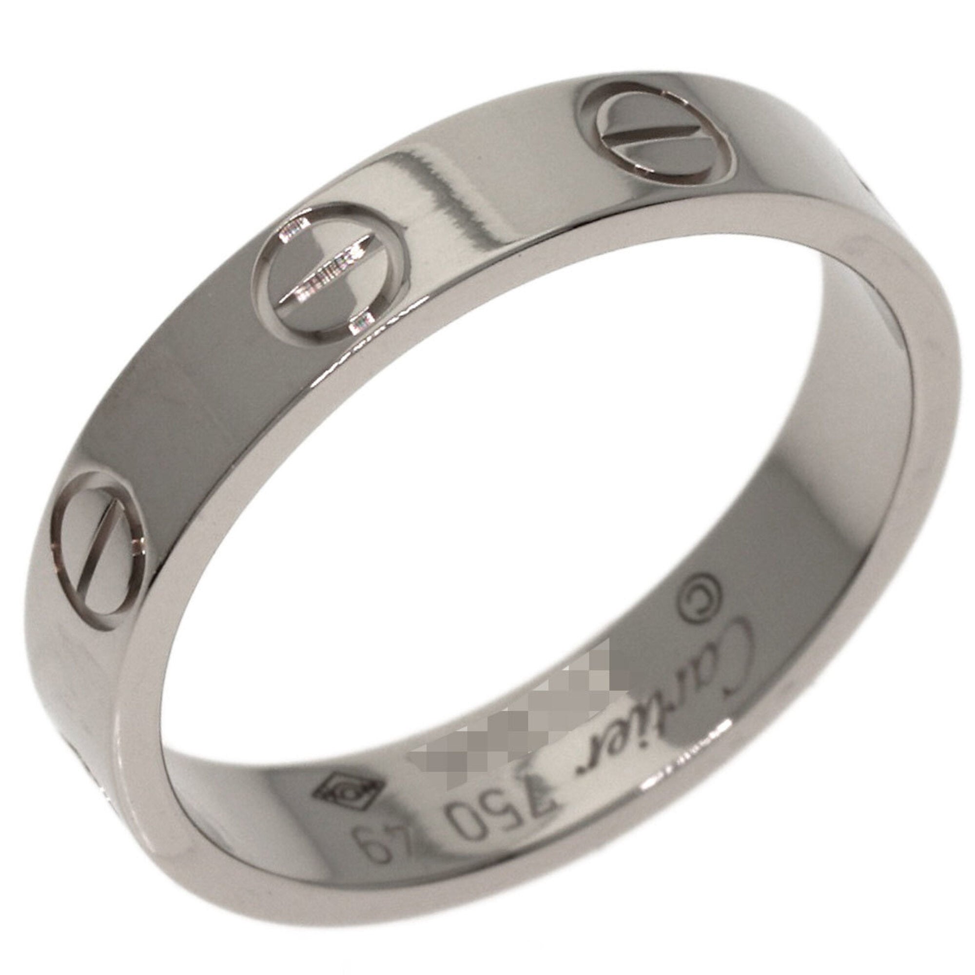 Cartier White Gold (18K) Band Ring (Pre-Owned)