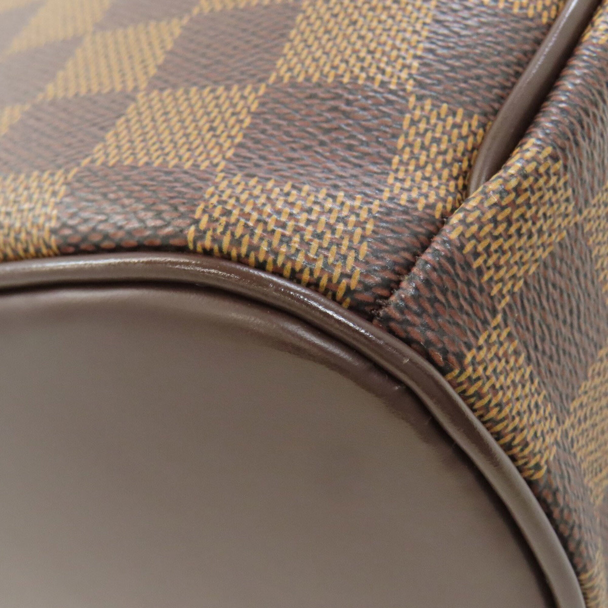Louis Vuitton Damier Damier Canvas Ebene Damier Canvas Handbag (Pre-Owned)