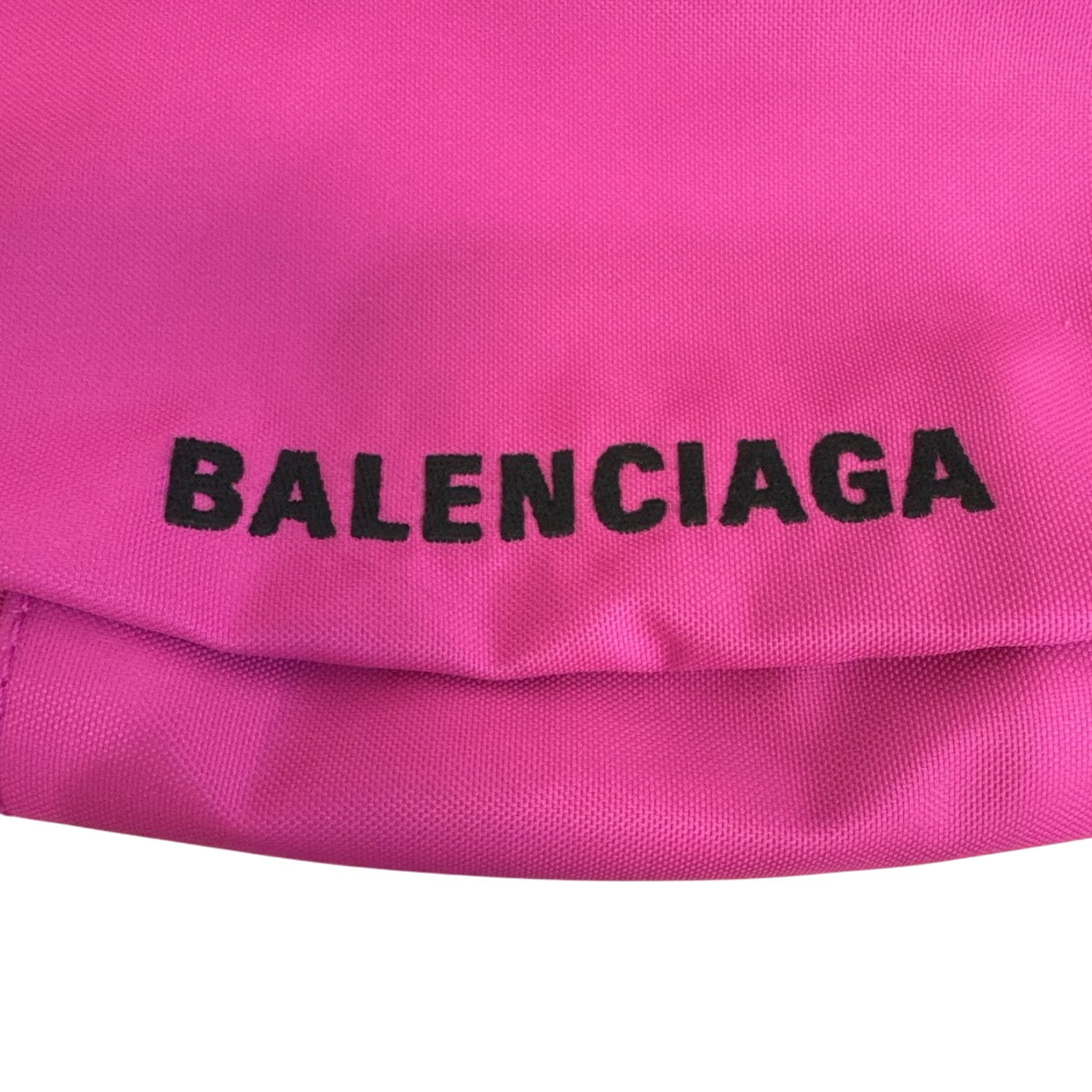 Balenciaga Pink Nylon Shoulder Bag (Pre-Owned)