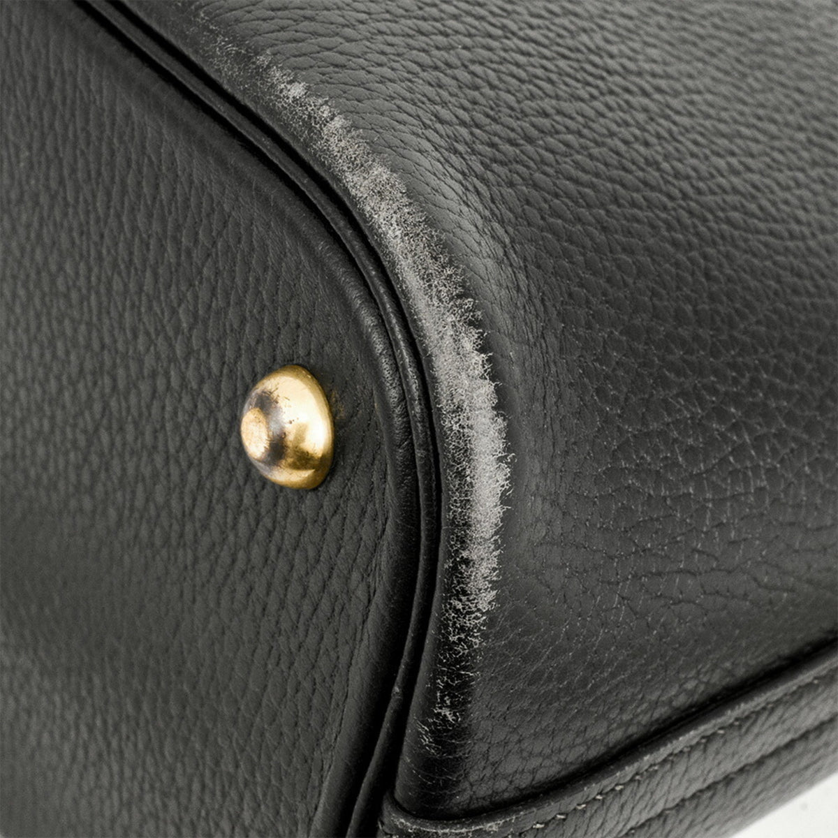 Hermes Black Ardennes Leather Handbag (Pre-Owned)