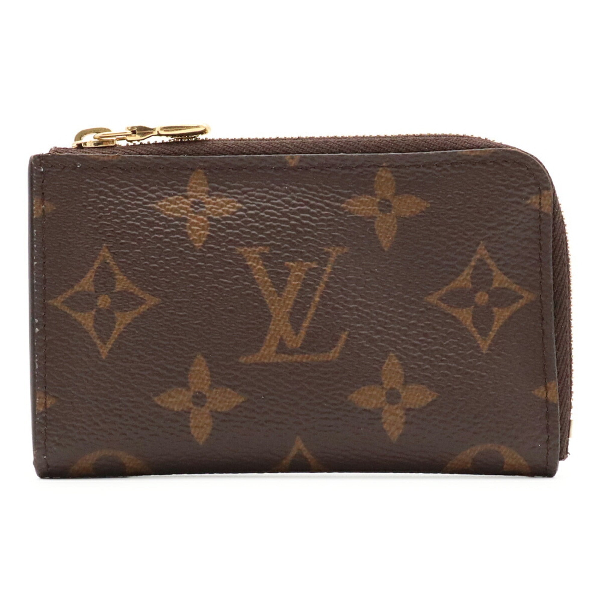 Louis Vuitton Brown Monogram Canvas Coin Purse/Coin Case (Pre-Owned)