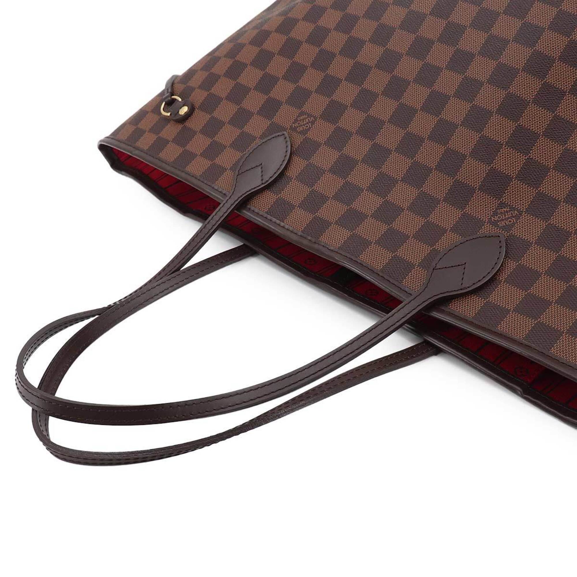 Louis Vuitton Cerise Ebene Damier Canvas Handbag Tote Bag (Pre-Owned)