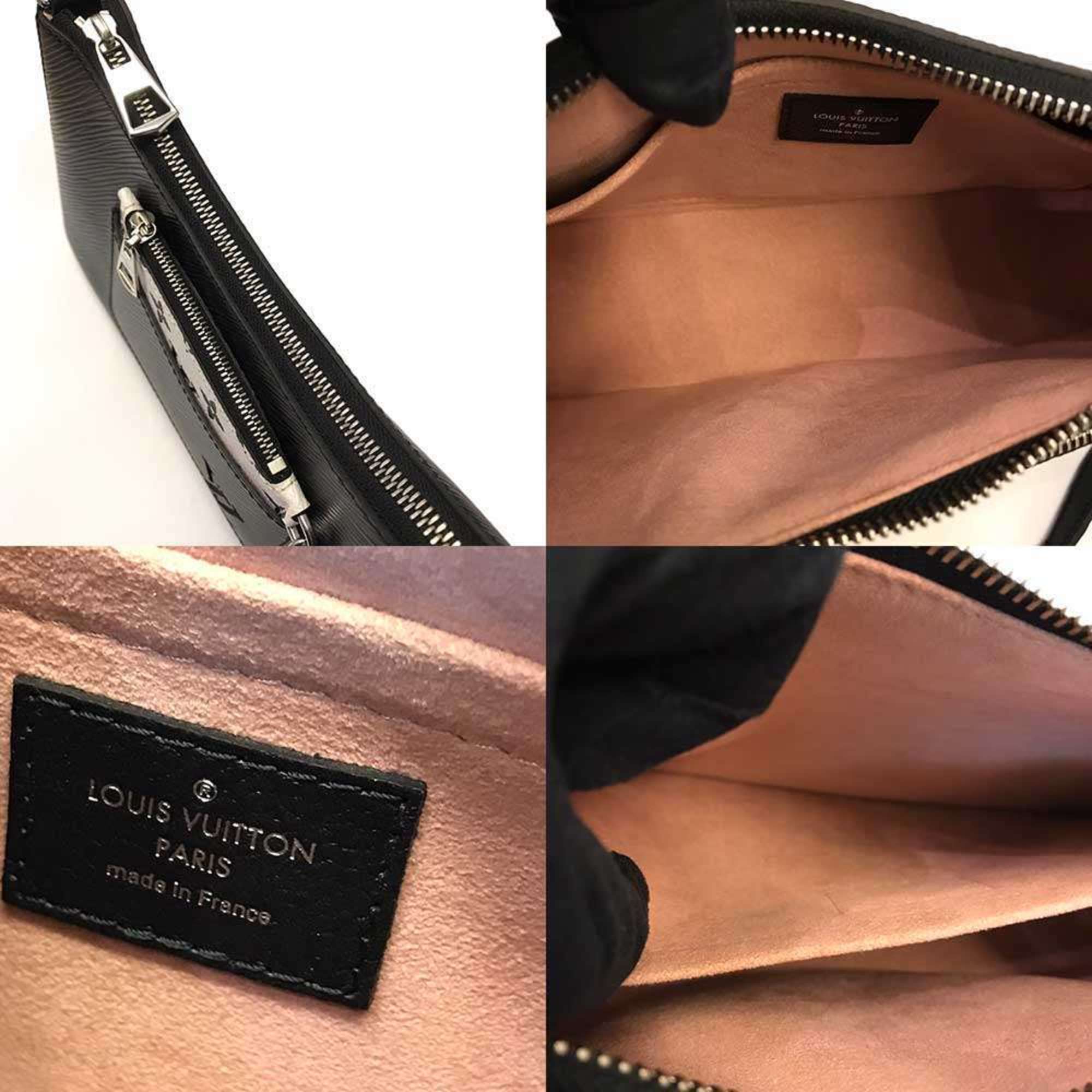 Louis Vuitton Epi Black Epi Leather Shoulder Bag (Pre-Owned)