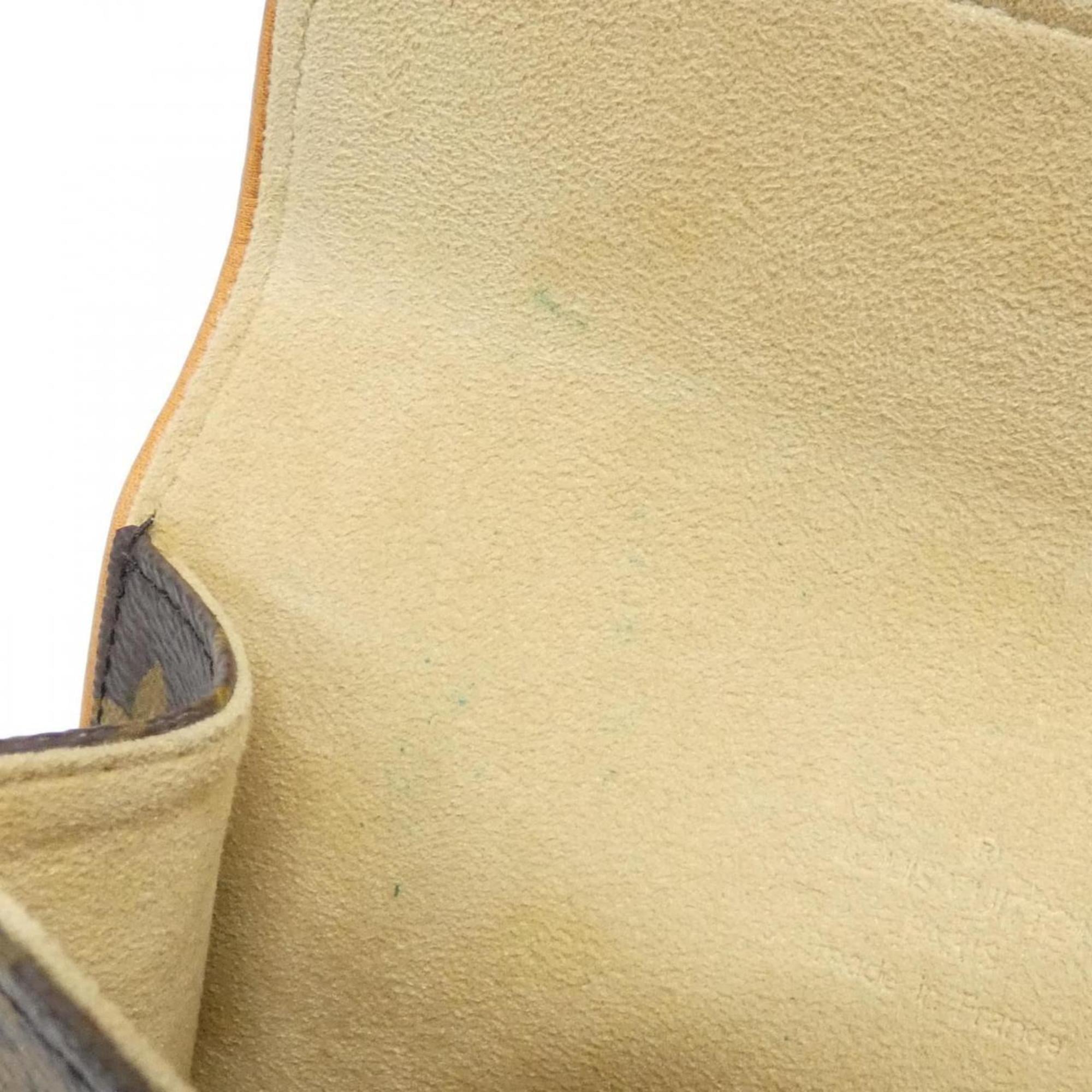 Louis Vuitton Marron Coated Canvas Fanny Pack Pochette (Pre-Owned)