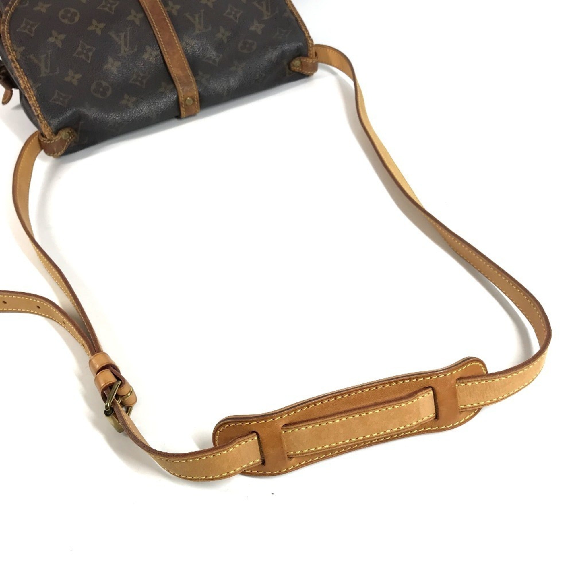 Louis Vuitton Brown Monogram Shoulder Bag (Pre-Owned)