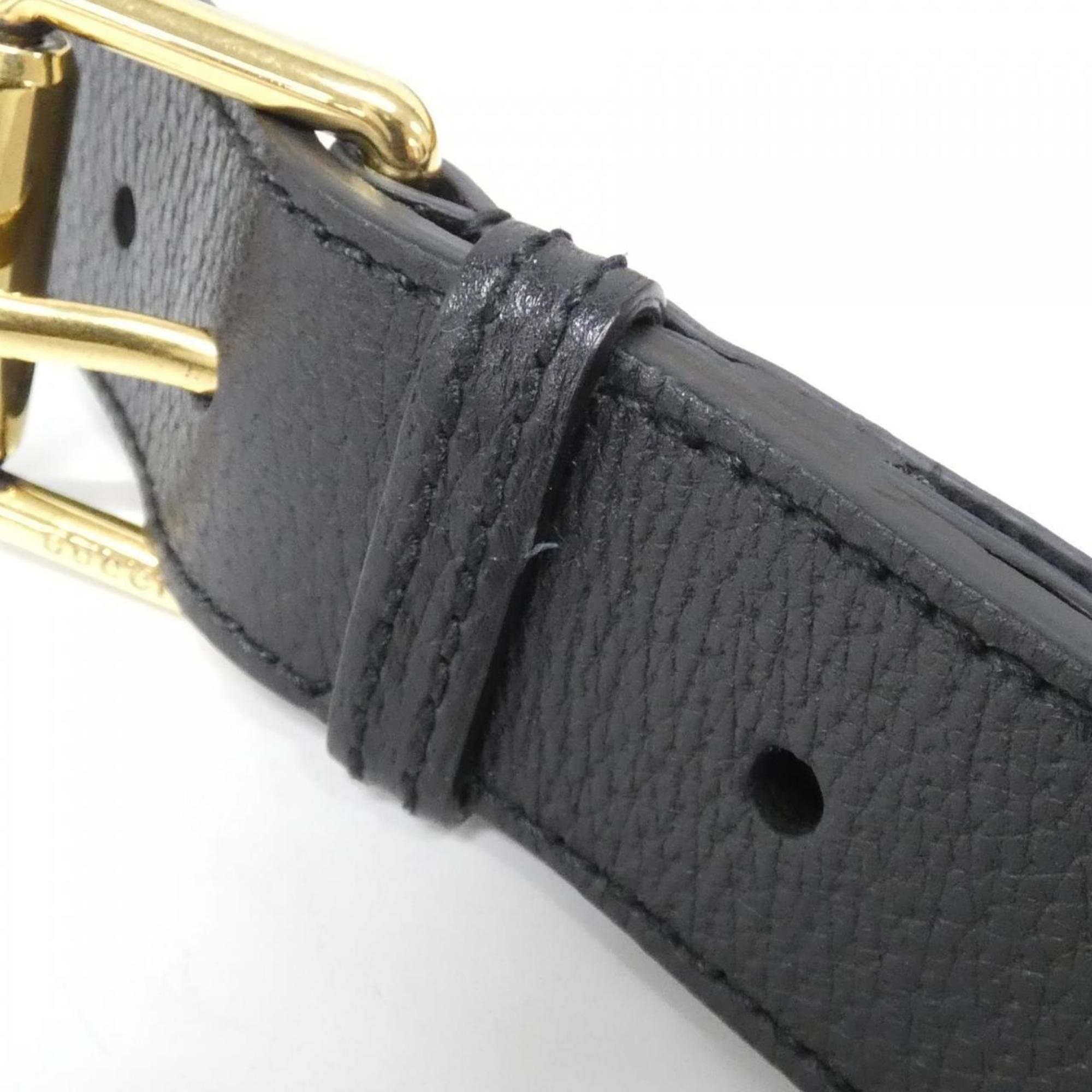 Gucci Yellow Leather Fanny Pack (Pre-Owned)