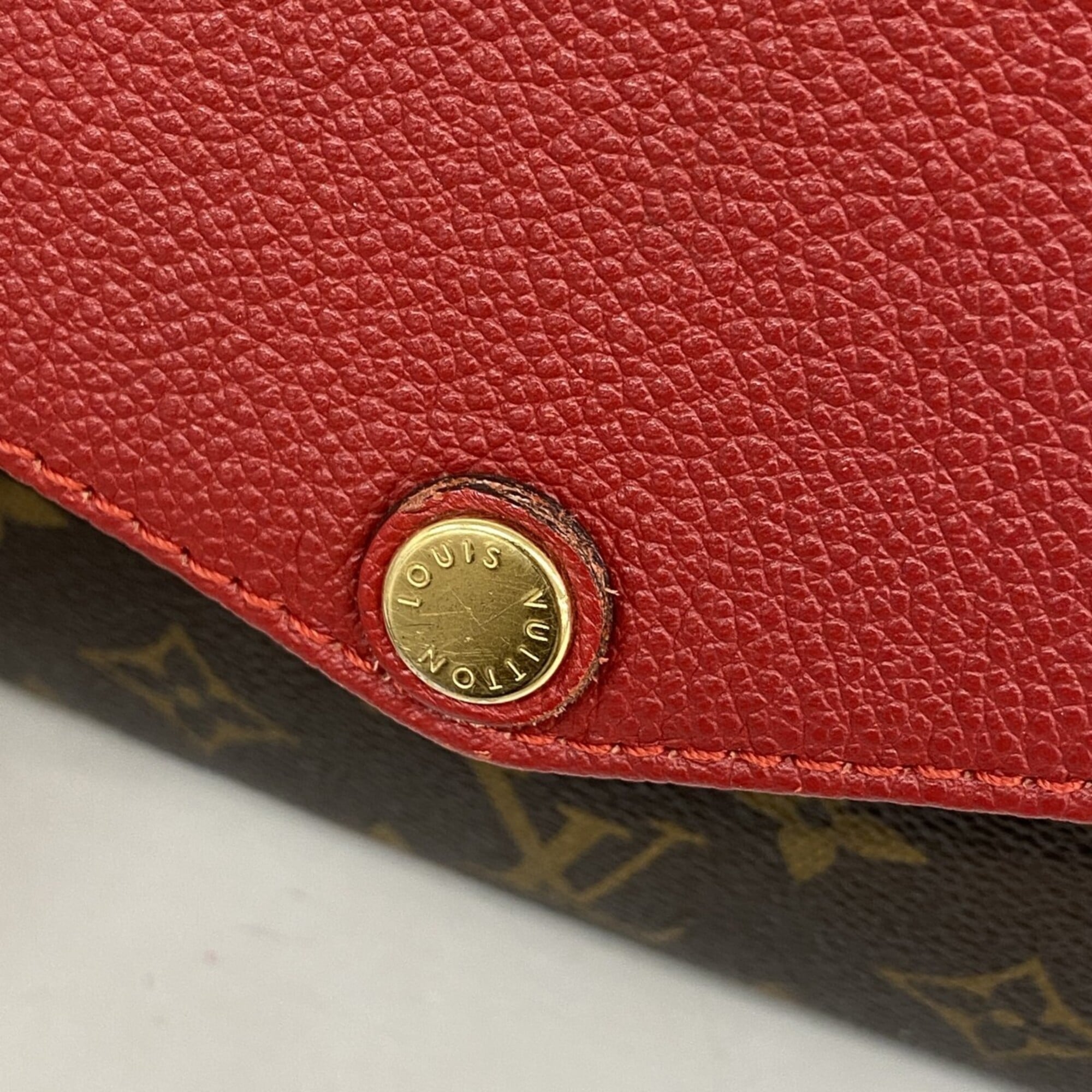 Louis Vuitton Brown Cerise Shoulder Bag (Pre-Owned)