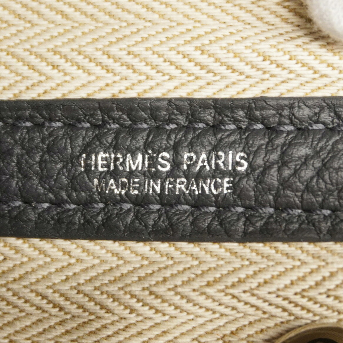 Hermes Gray Negonda Leather Handbag (Pre-Owned)