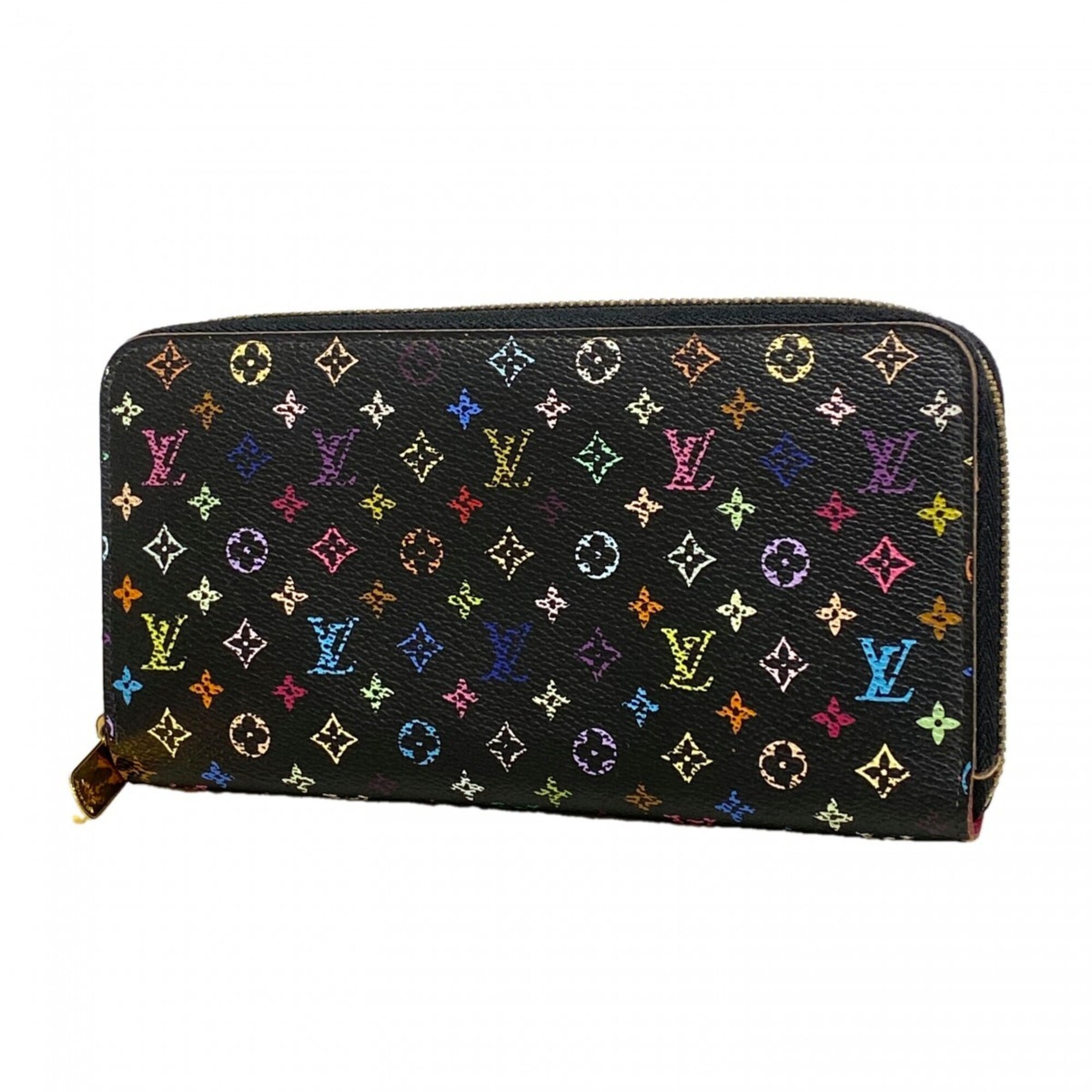 Louis Vuitton Grenade Noir Long Wallet (Bi-Fold) (Pre-Owned)