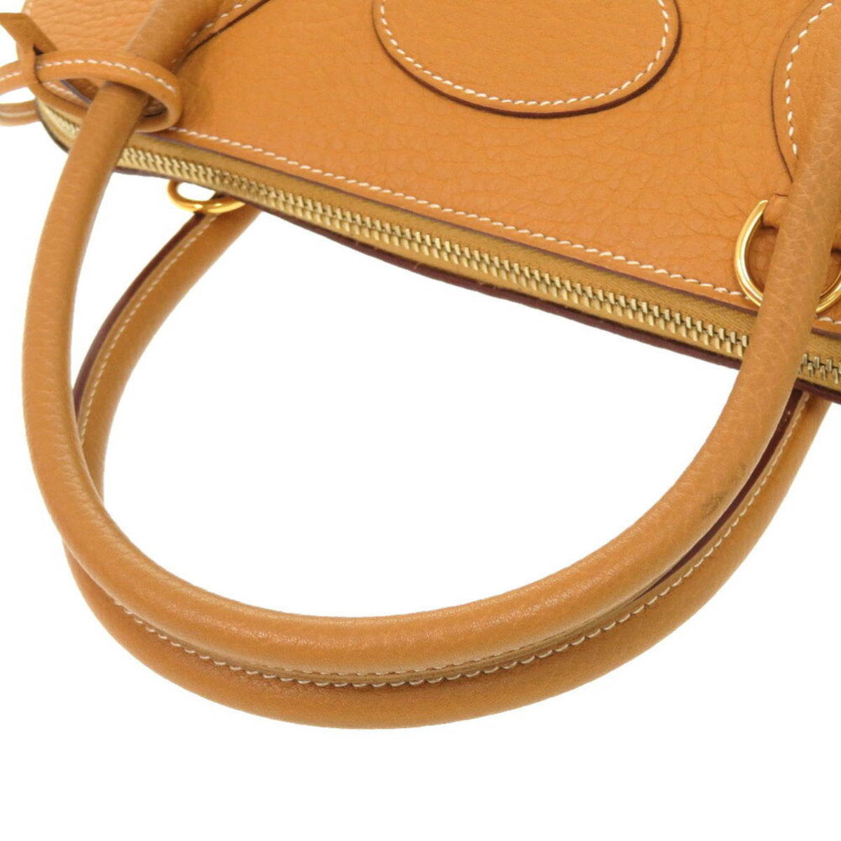 Hermes Natural Sable Fjord Leather Handbag (Pre-Owned)