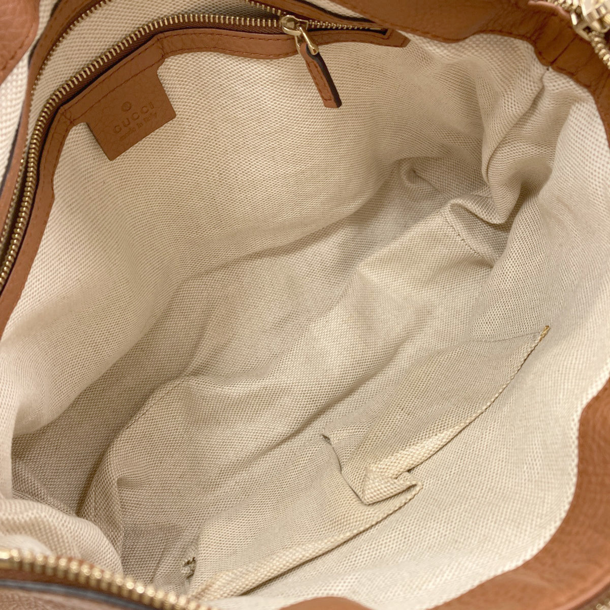 Gucci Brown Leather Handbag (Pre-Owned)