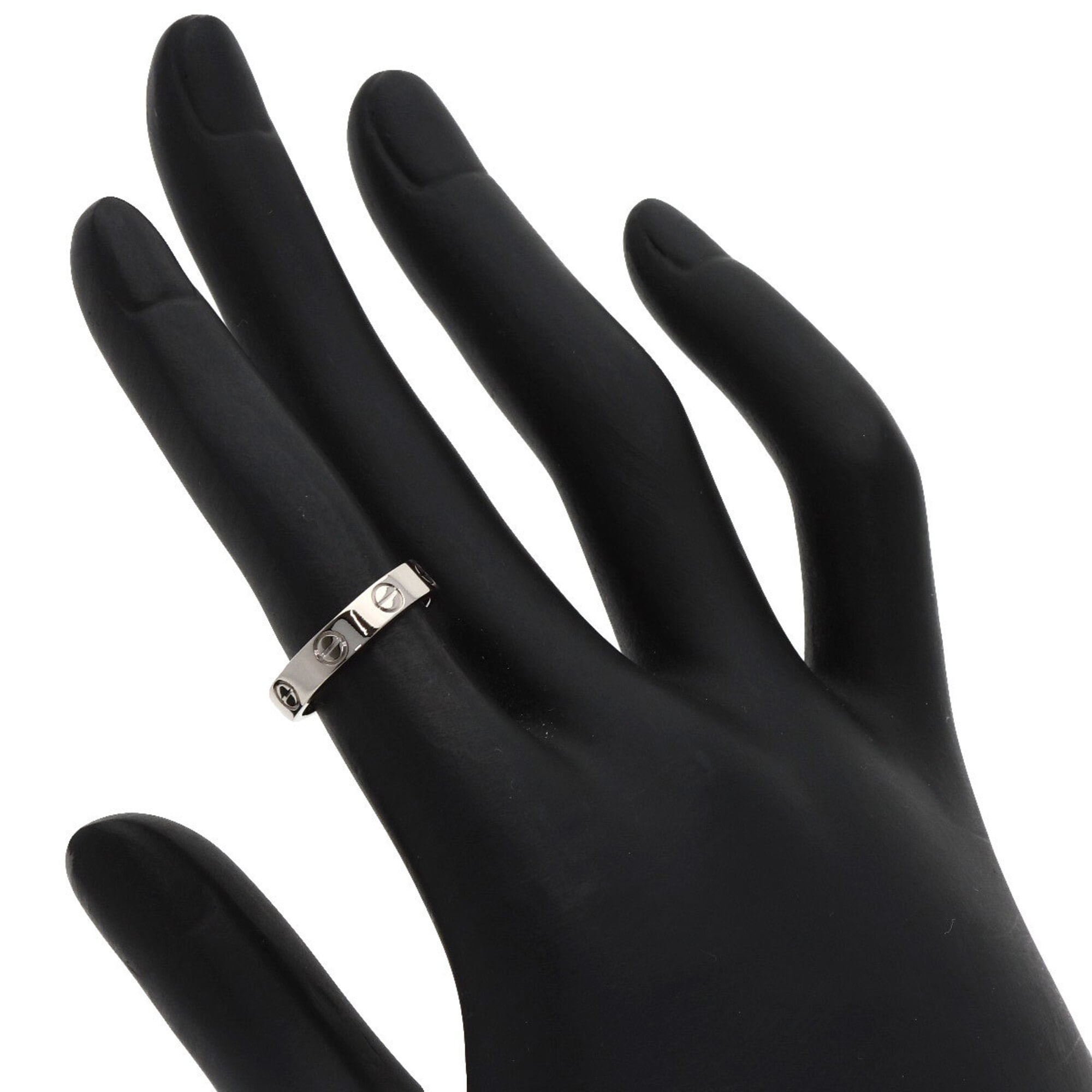 Cartier White Gold White Gold (18K) Band Ring (Pre-Owned)