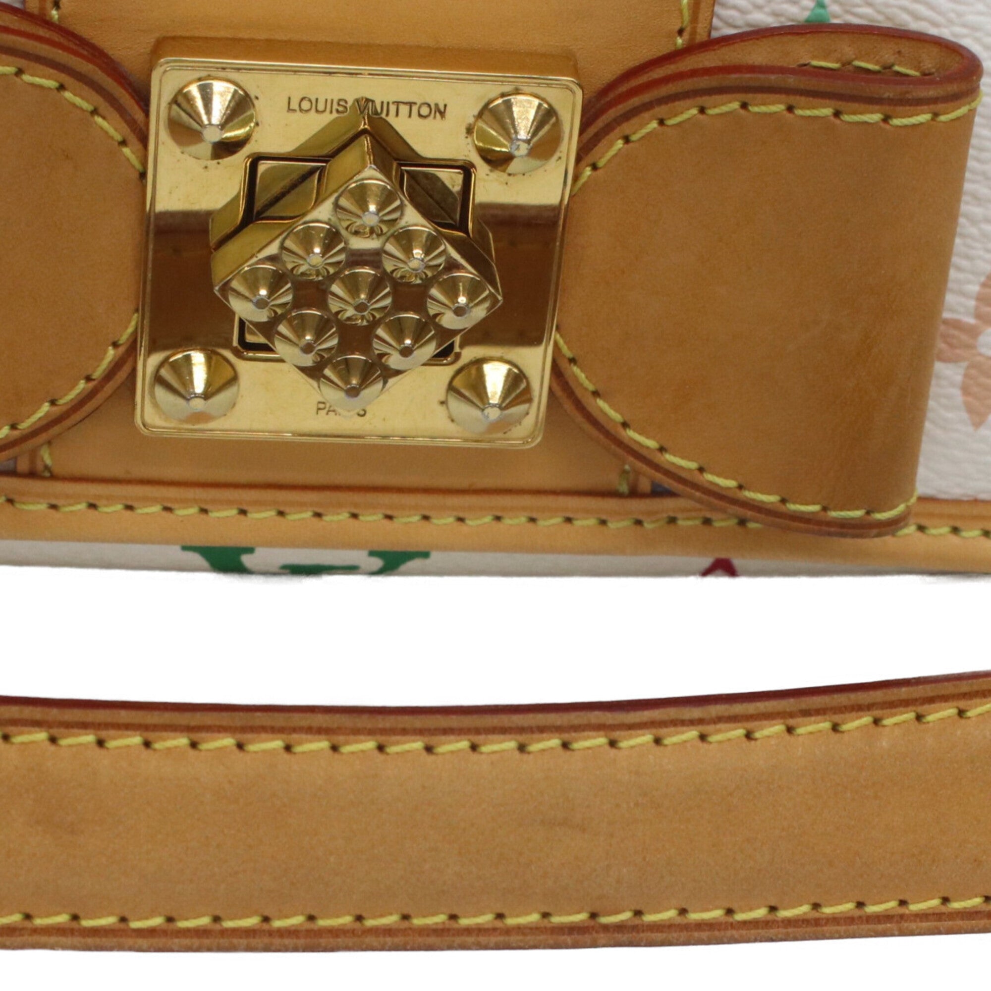 Louis Vuitton Monogram Multicolore Blanc White Monogram Multicolore Shoulder Bag (Pre-Owned)