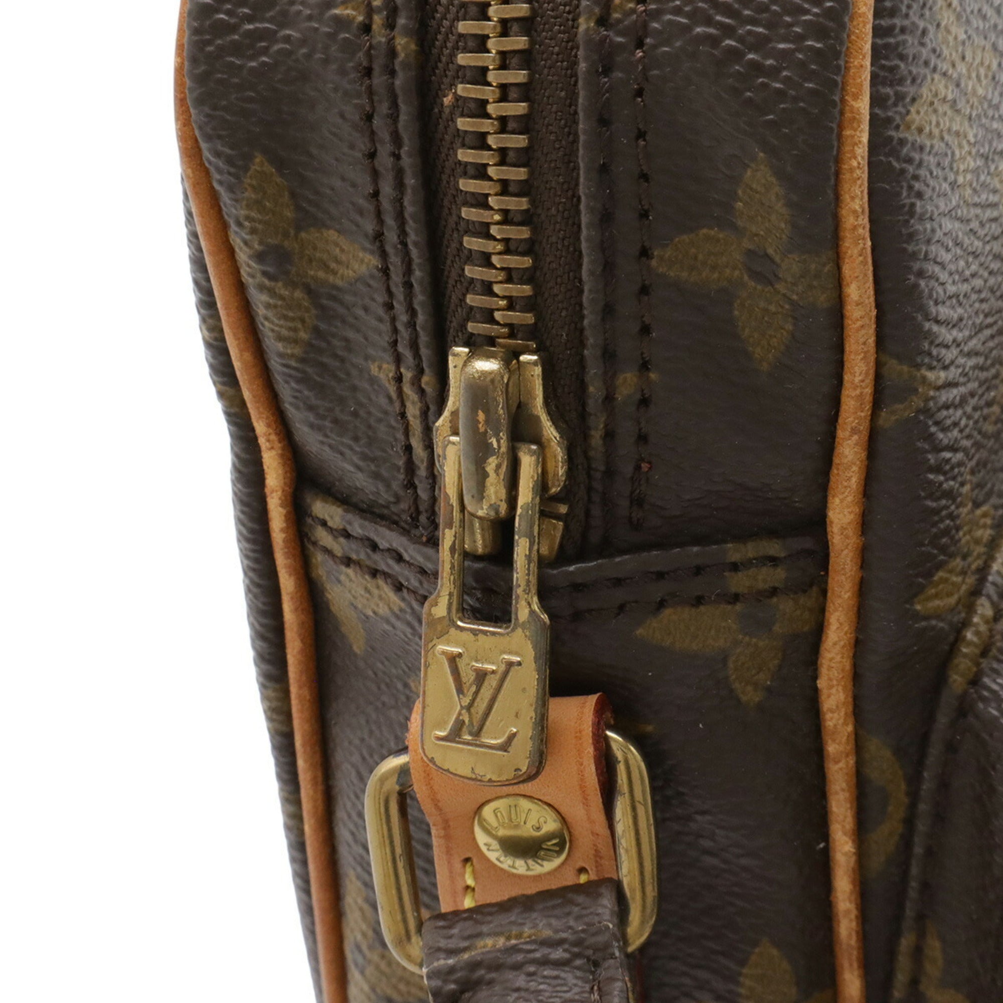 Louis Vuitton Brown Monogram Monogram Pochette Shoulder Bag (Pre-Owned)