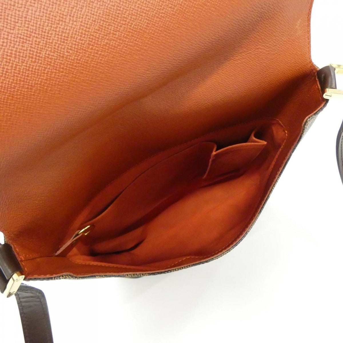 Louis Vuitton Brown Coated Canvas Shoulder Bag (Pre-Owned)