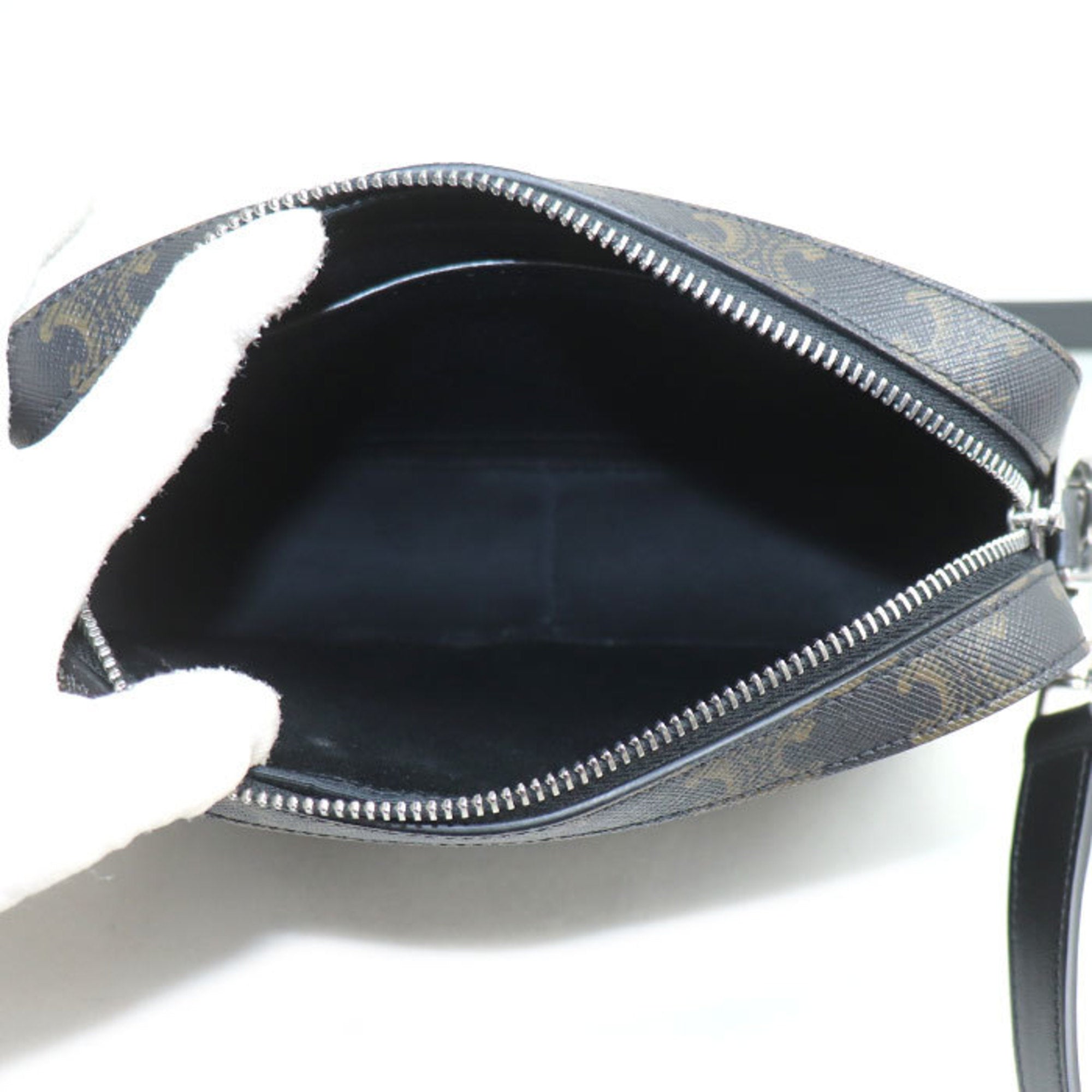 Celine Black Pvc Leather Shoulder Bag (Pre-Owned)