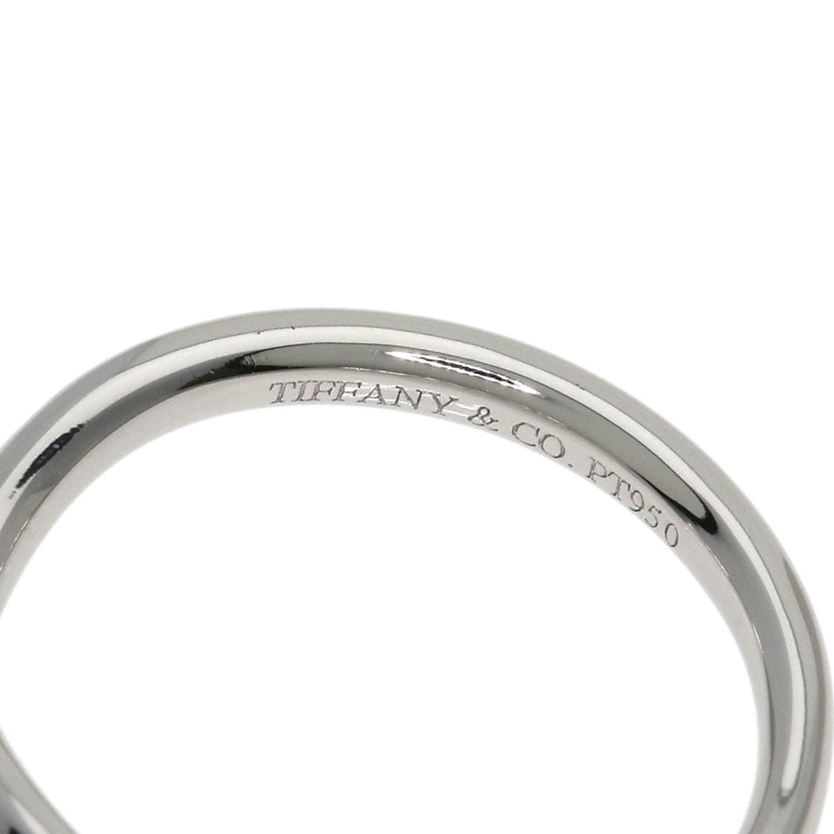 Tiffany Platinum 950 Band Ring (Pre-Owned)