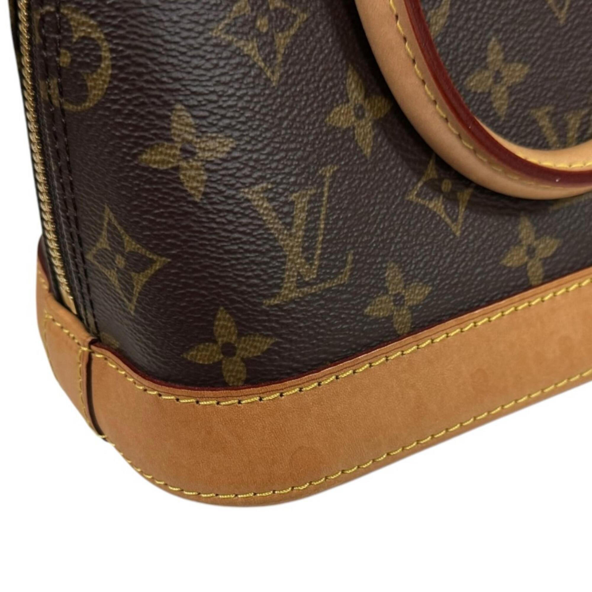 Louis Vuitton Monogram Brown Monogram Canvas Handbag Shoulder Bag (Pre-Owned)