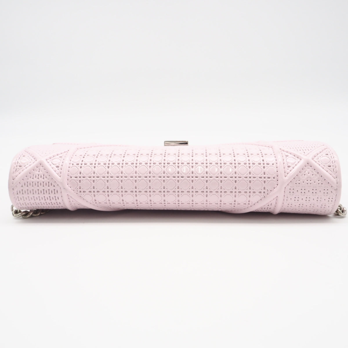 Christian Dior Pink Leather Chain/Shoulder Wallet (Pre-Owned)
