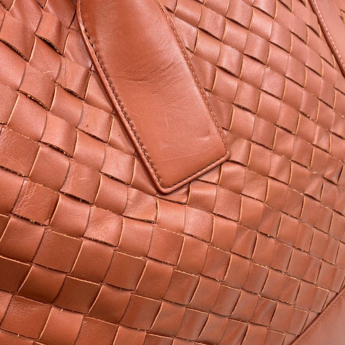 Bottega Veneta Brown Leather Tote Bag (Pre-Owned)