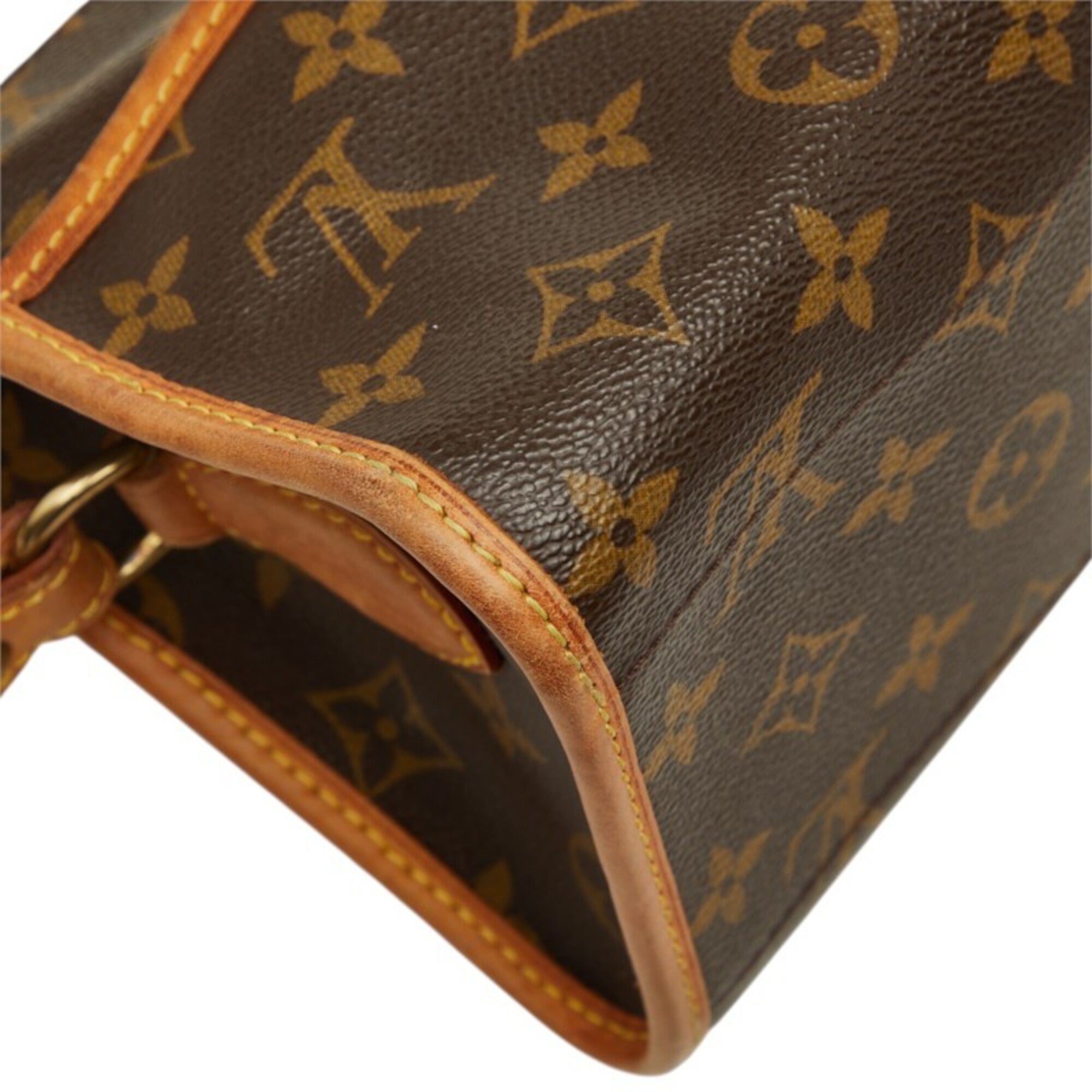Louis Vuitton Brown Monogram Pvc Leather Shoulder Bag (Pre-Owned)