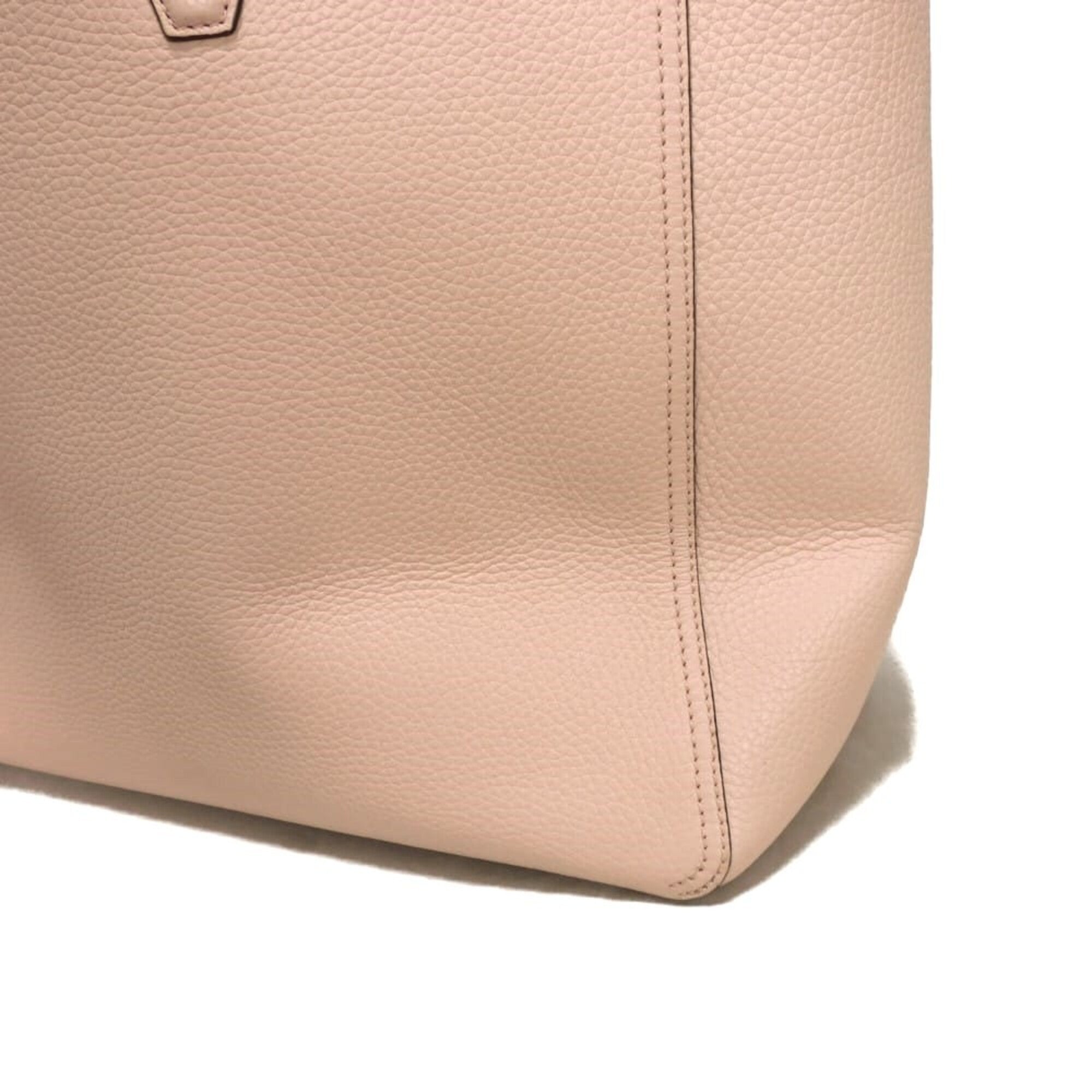 Tory Burch Pink Leather Tote Bag (Pre-Owned)