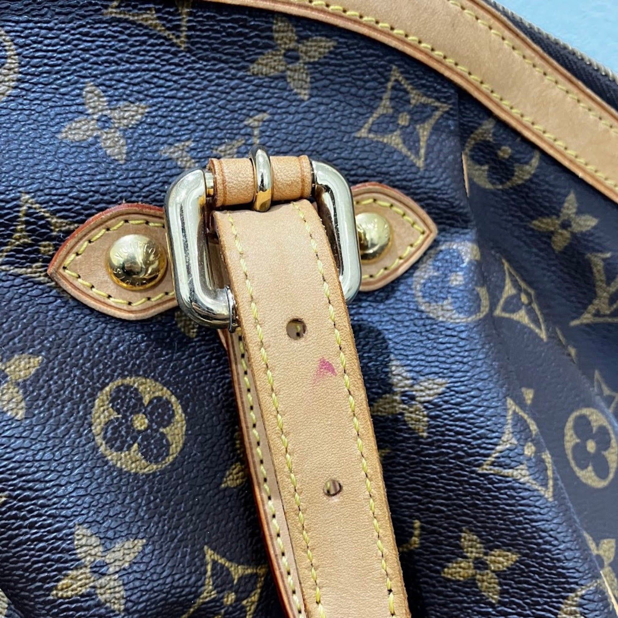 Louis Vuitton Brown Pvc Handbag (Pre-Owned)