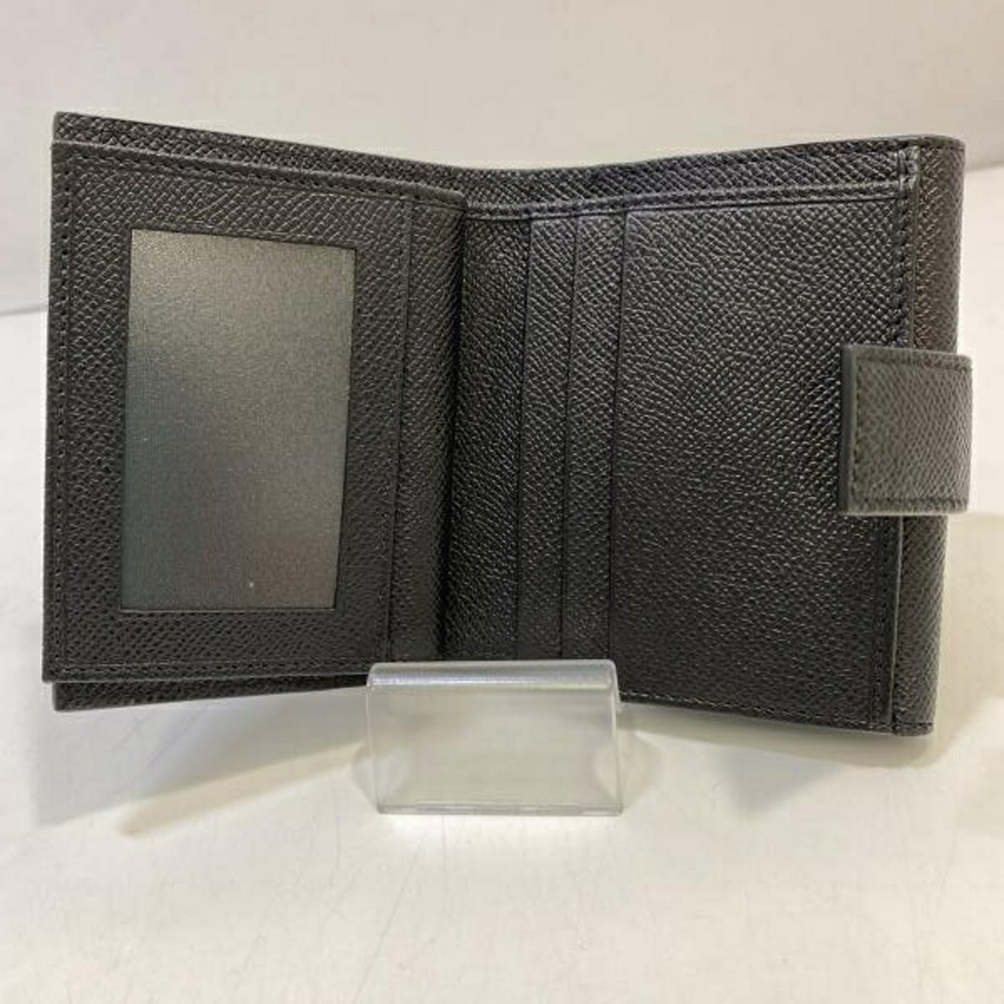 Salvatore Ferragamo Black Wallet (Bi-Fold) (Pre-Owned)