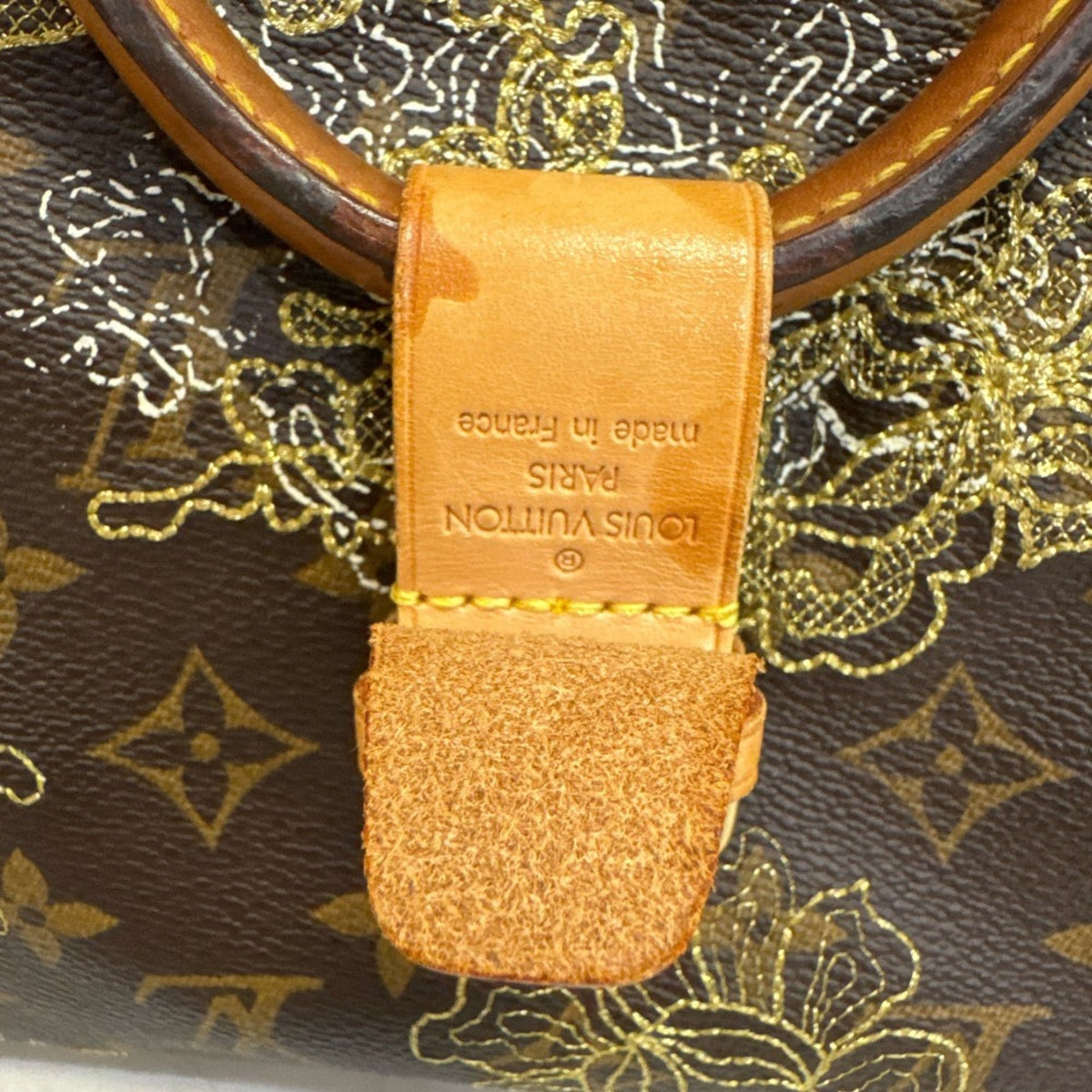 Louis Vuitton Brown Monogram Leather Boston Bag Handbag (Pre-Owned)
