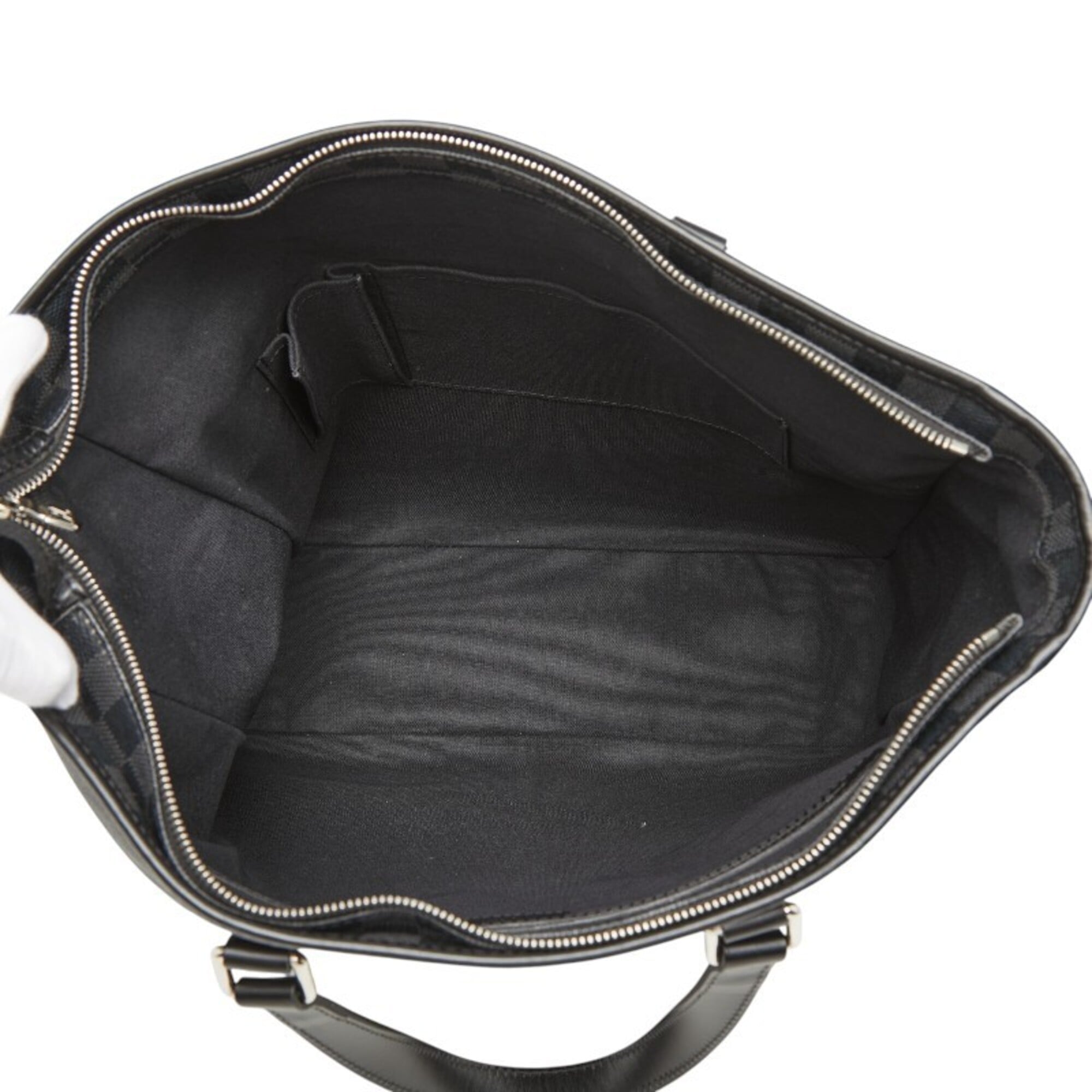 Louis Vuitton Black Pvc Leather Shoulder Bag (Pre-Owned)