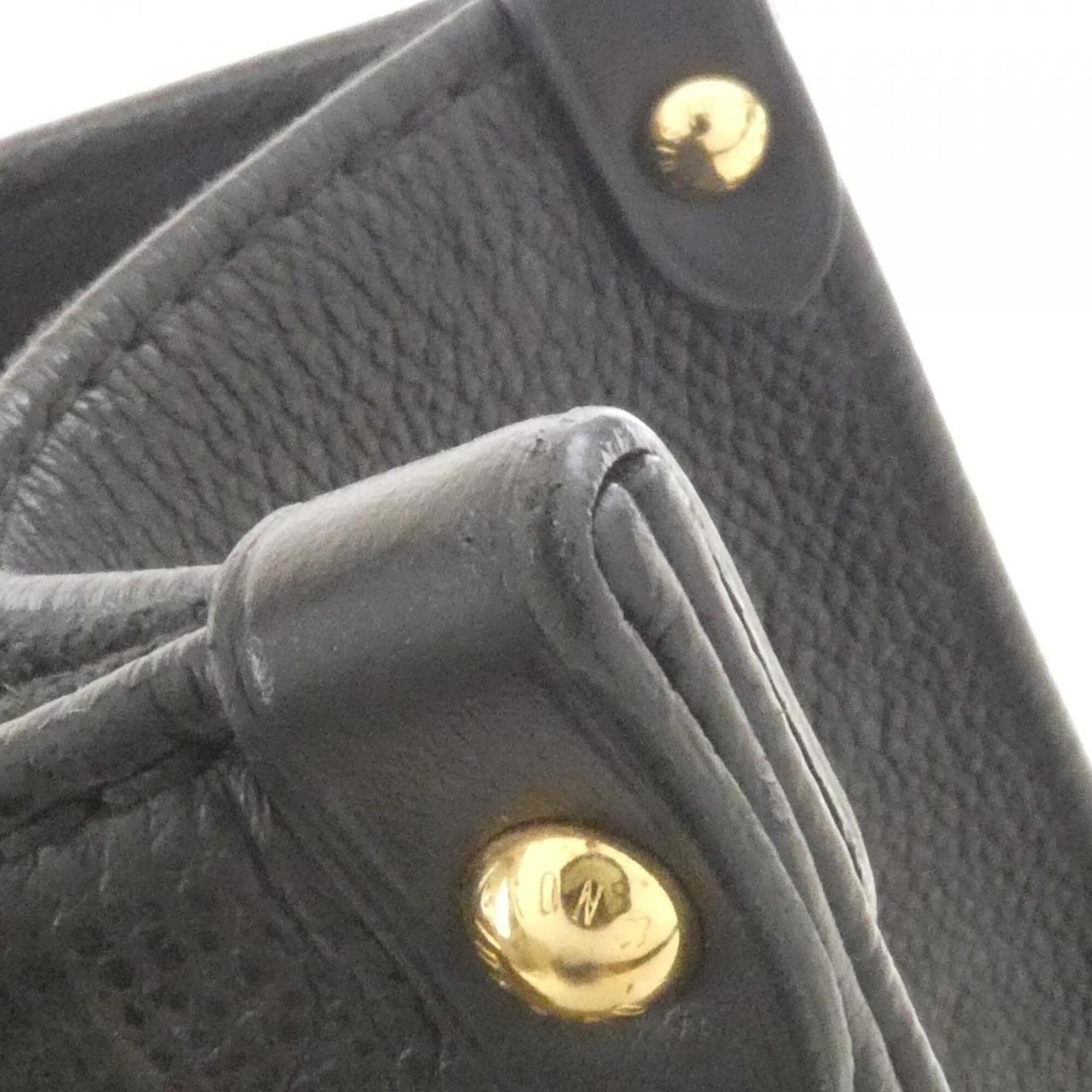Louis Vuitton Black Monogram Empreinte Handbag (Pre-Owned)