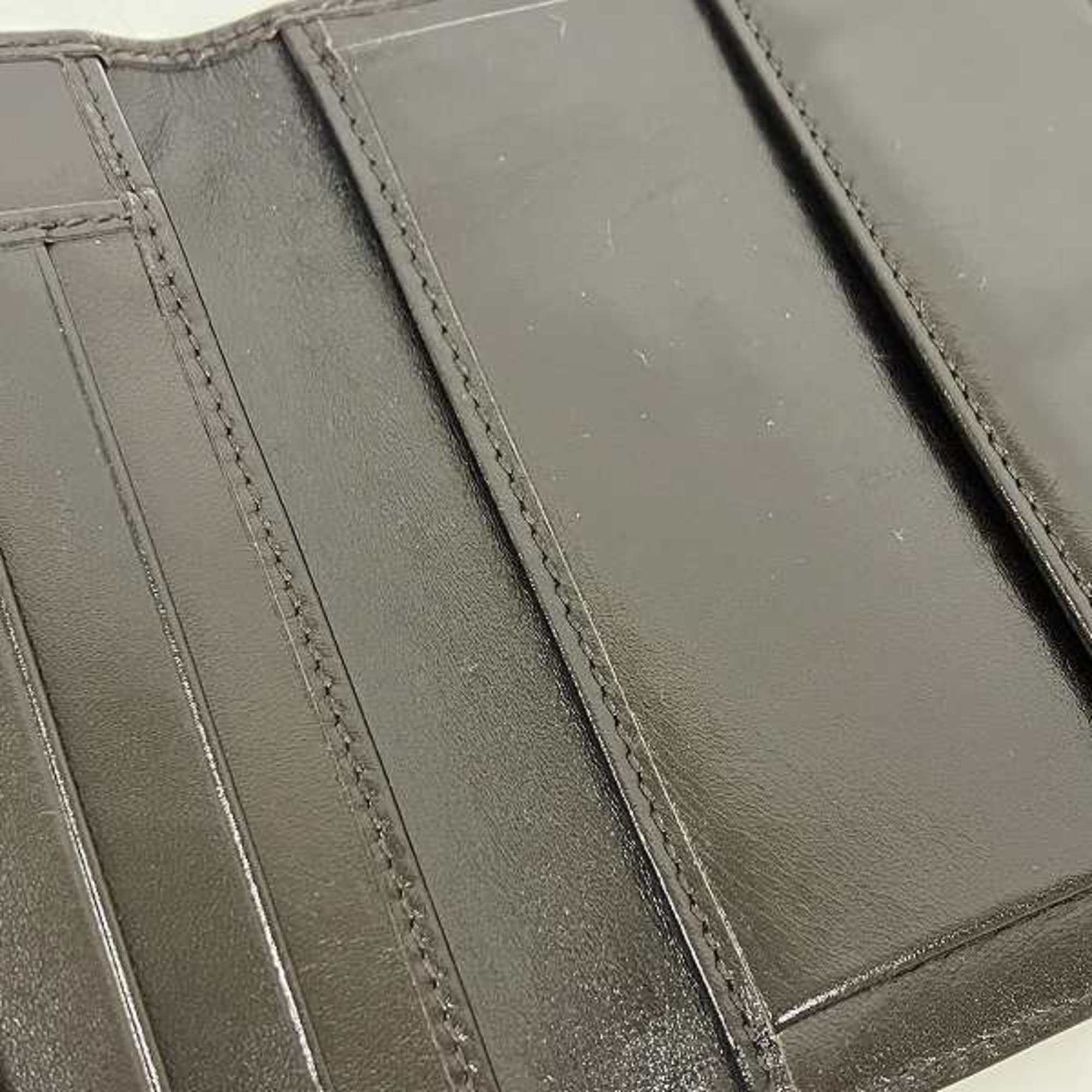 Fendi Brown Canvas Leather Wallet (Bi-Fold) (Pre-Owned)