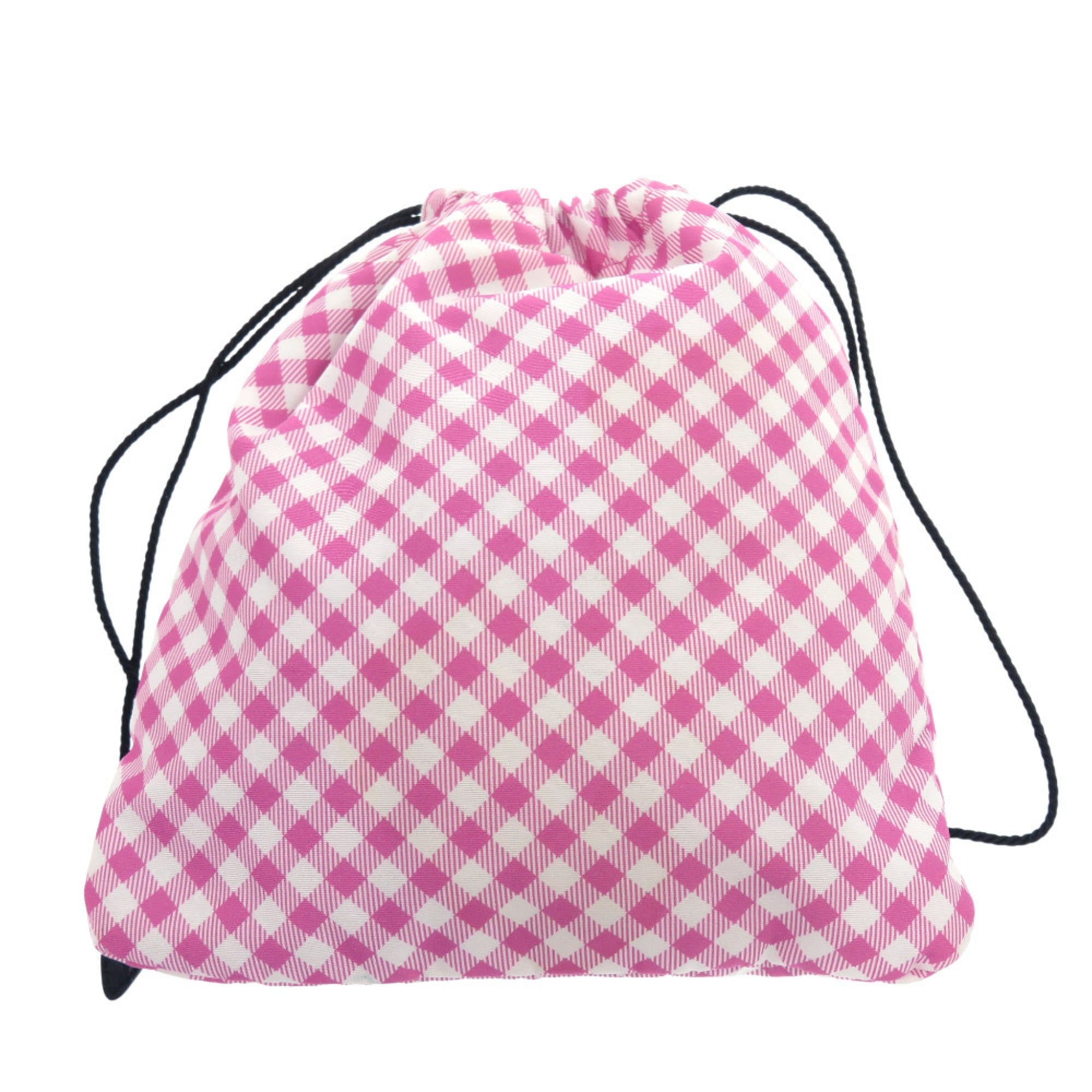 Miu Miu Pink Nylon Pouch (Pre-Owned)