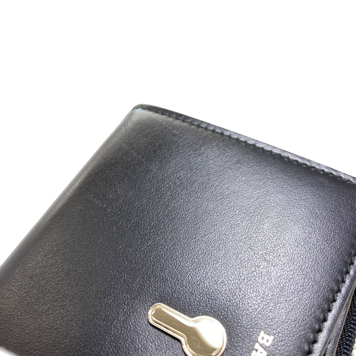 Bally Black Leather Wallet (Bi-Fold) (Pre-Owned)